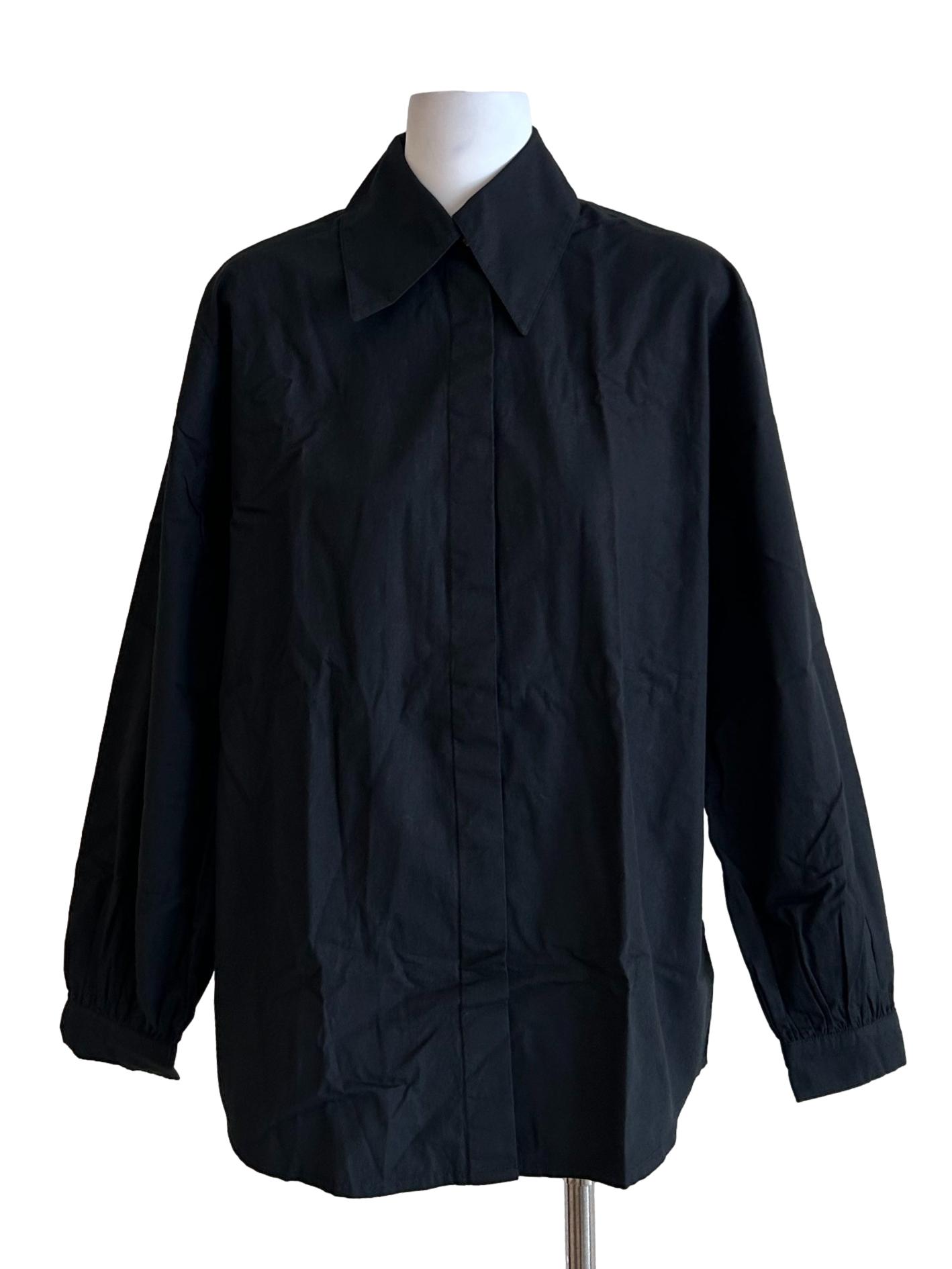 Prague Collar Shirt - Eclipse Black CSN