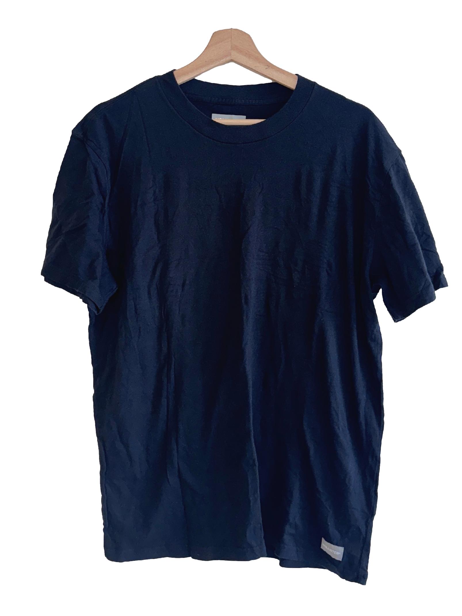 Black Plain Tee