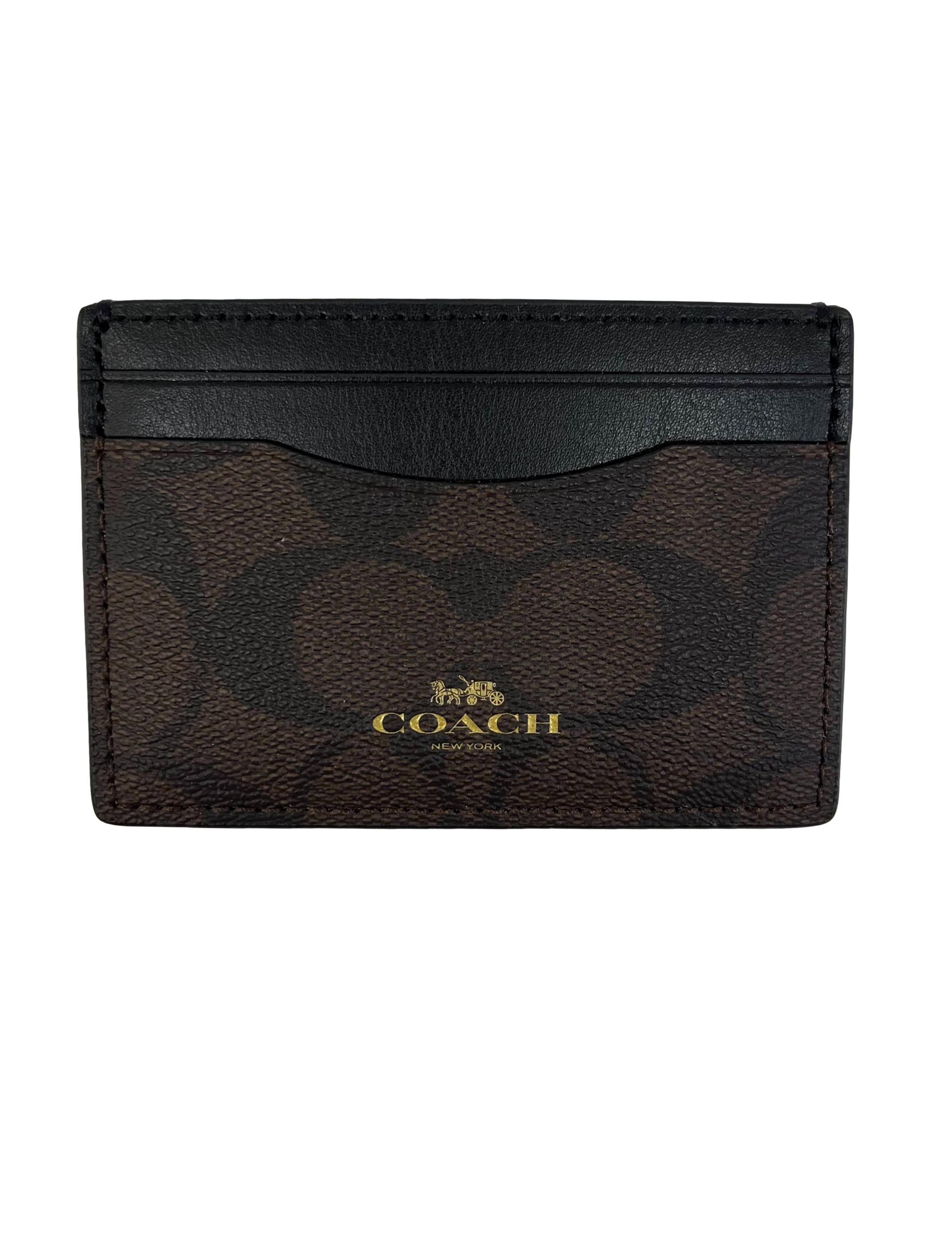 Brown Leather Anna Foldover Clutch Crossbody and Card Case CSN