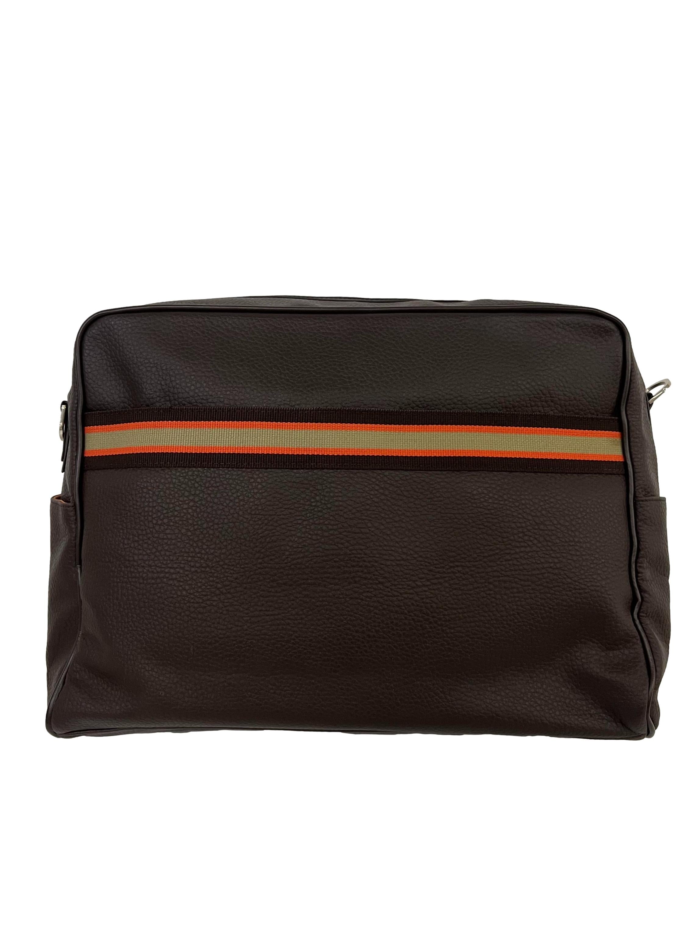 Brown Leather Laptop Bag