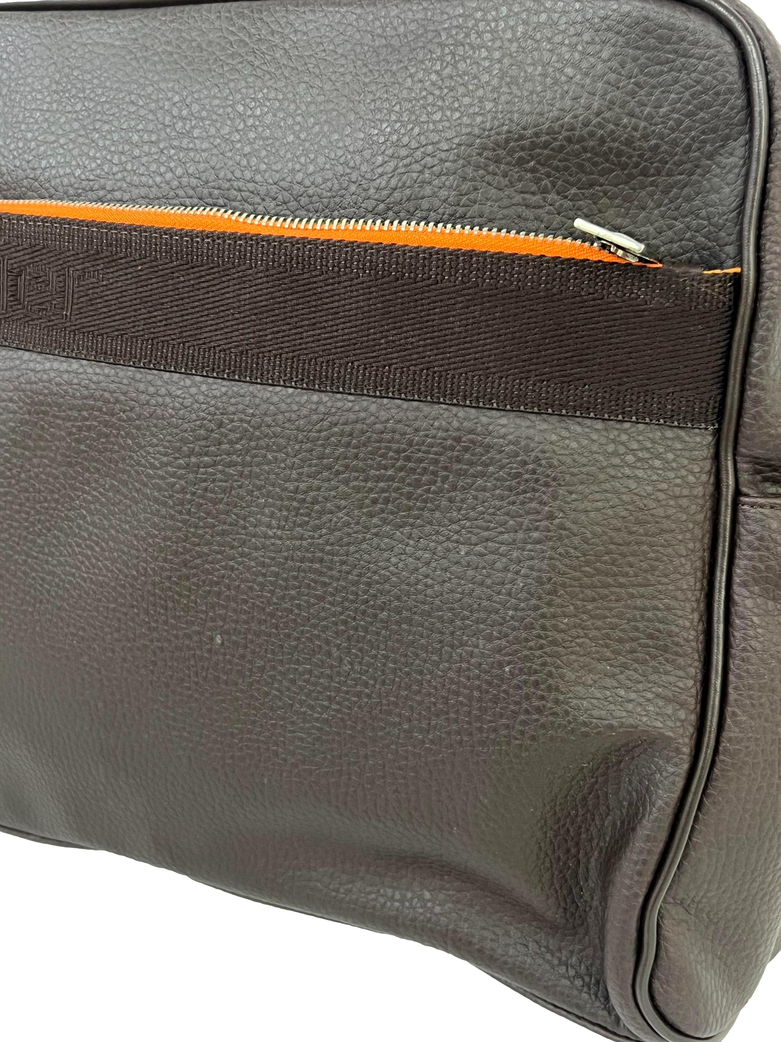 Brown Leather Laptop Bag