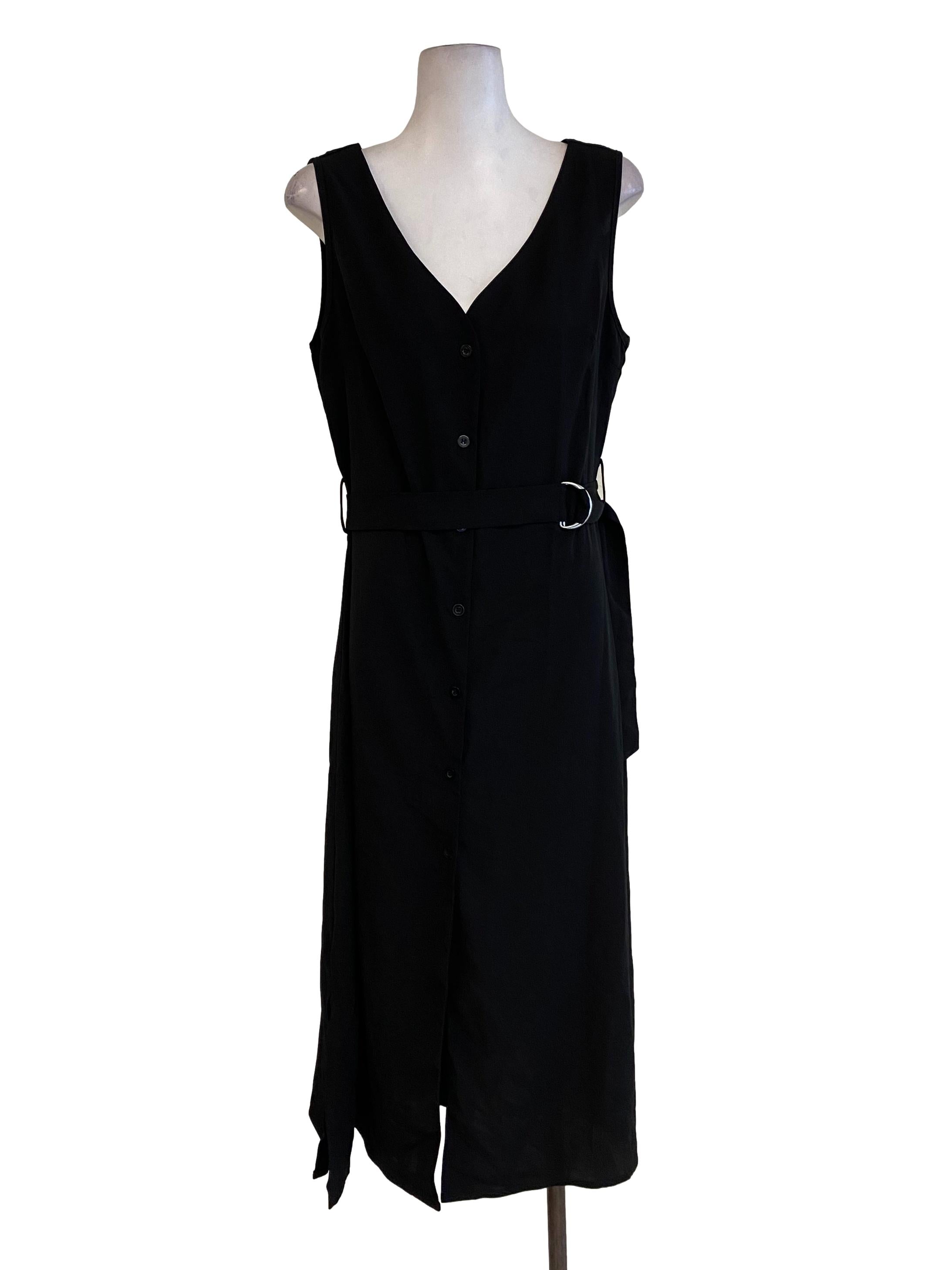 Black Buckled Dress