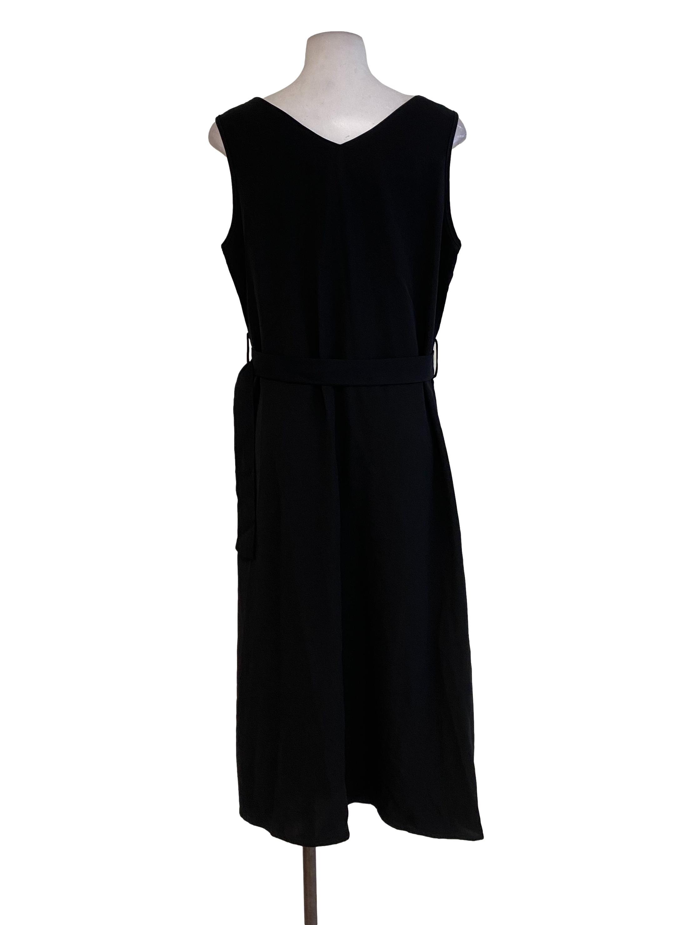 Black Buckled Dress