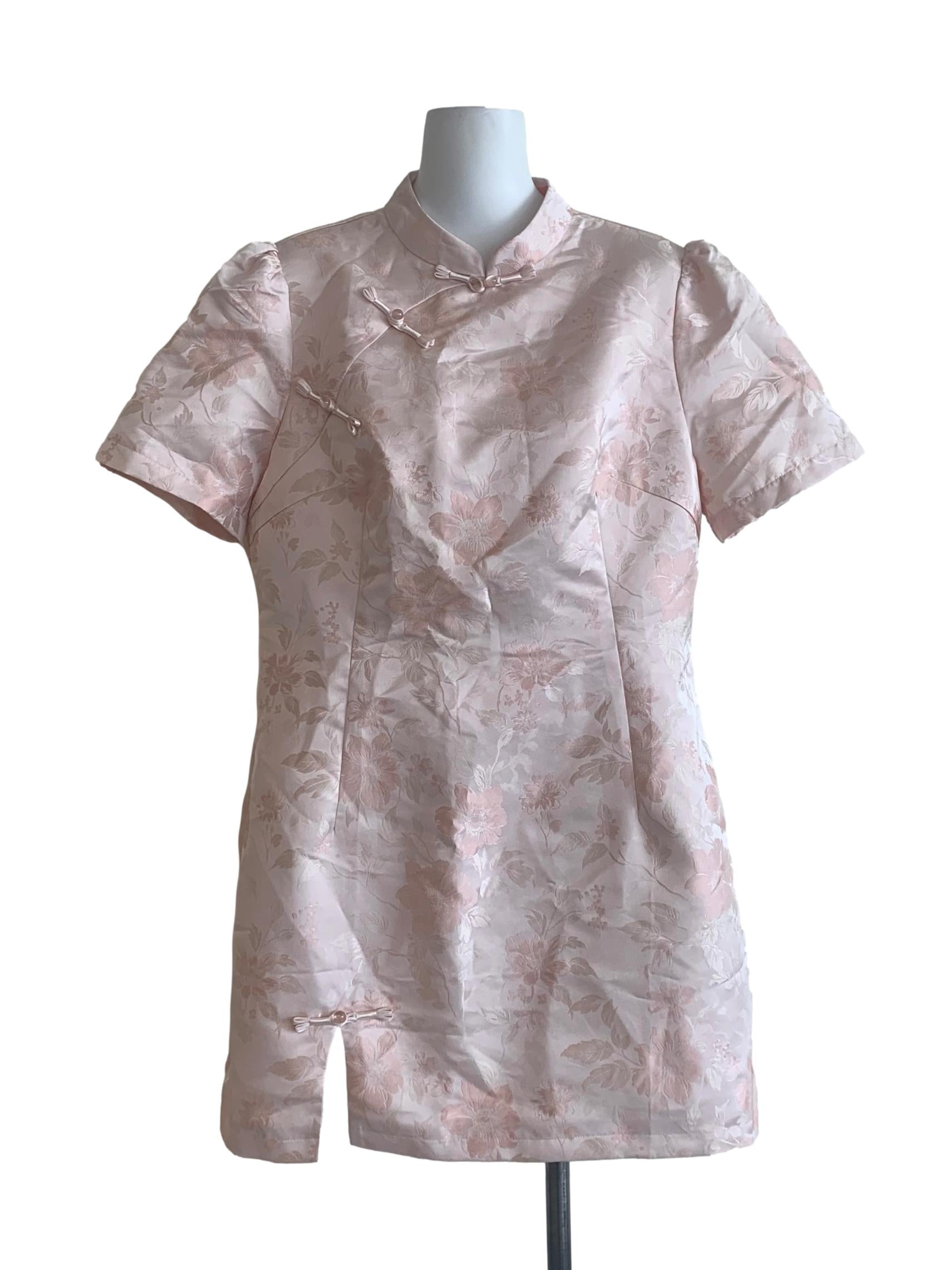 Lemonade Pink Cheongsam Dress