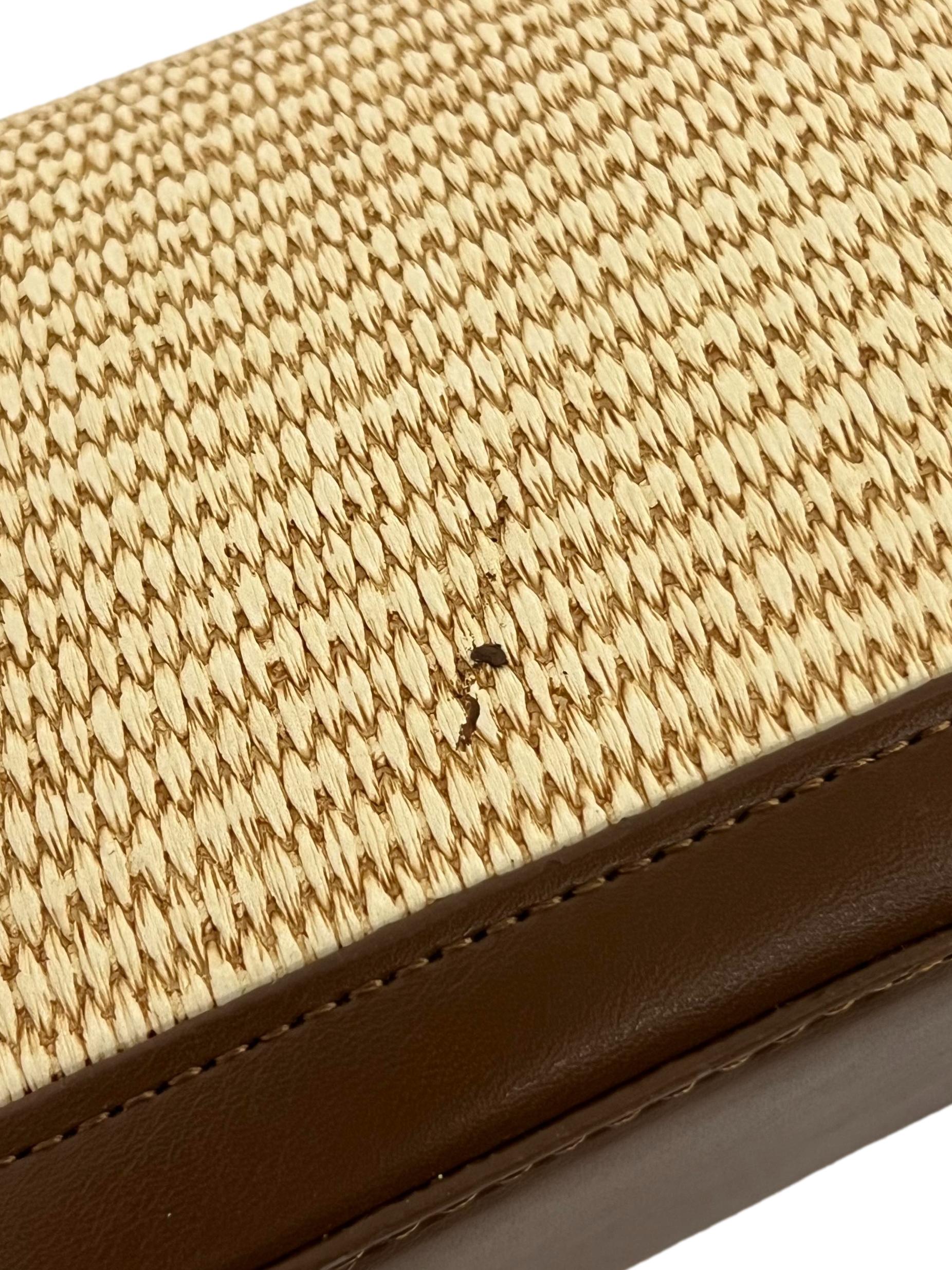 Cream Brown Small Crossbody Bag
