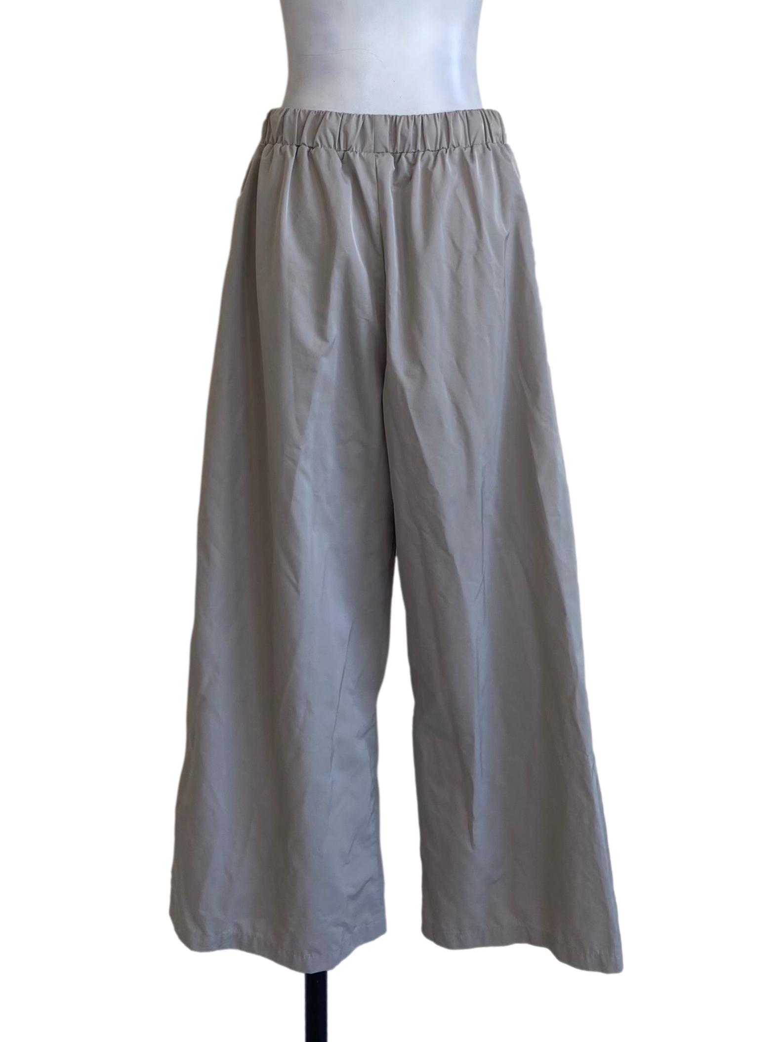 Chiffon Beige Twill Pants
