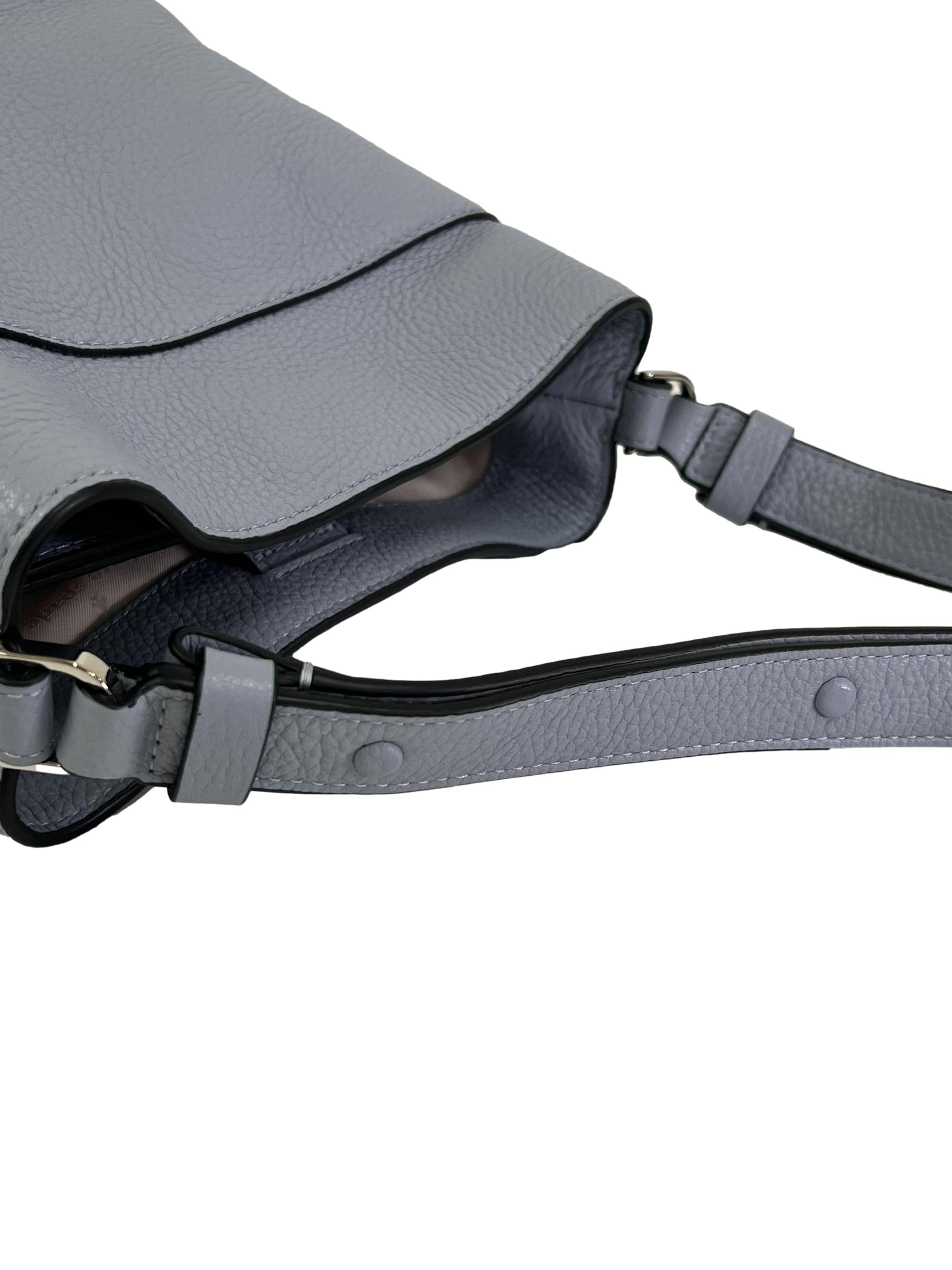 Blue Leather Leila Small Bucket Bag CSN