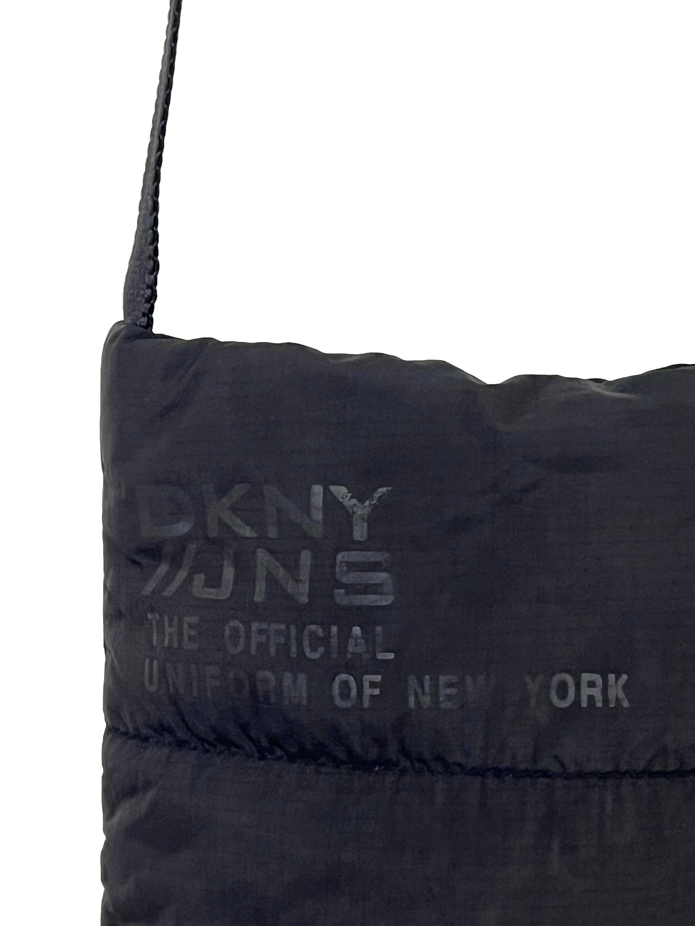 Black Nylon Crossbody Bag