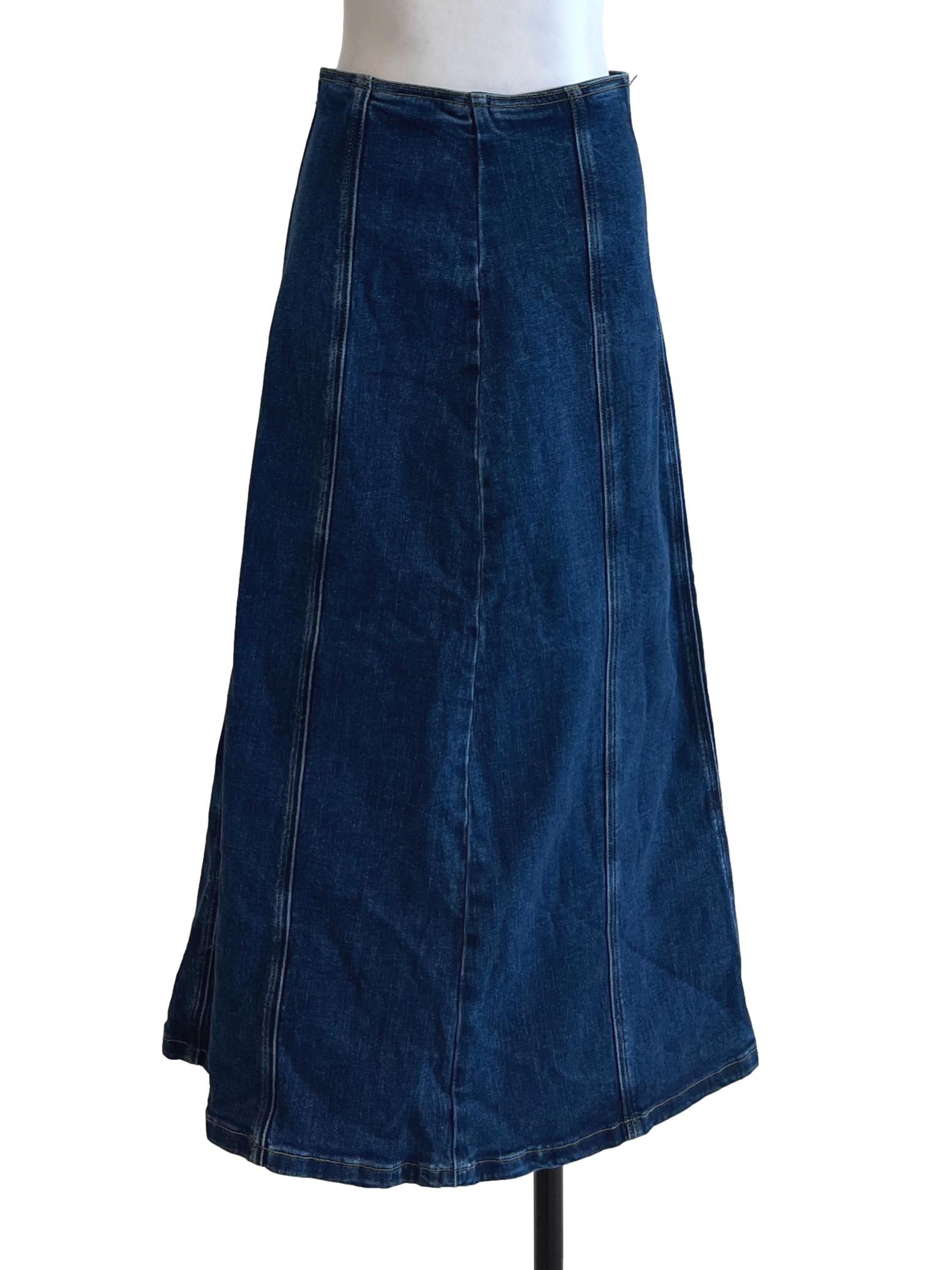 Blue Jeans Skirt