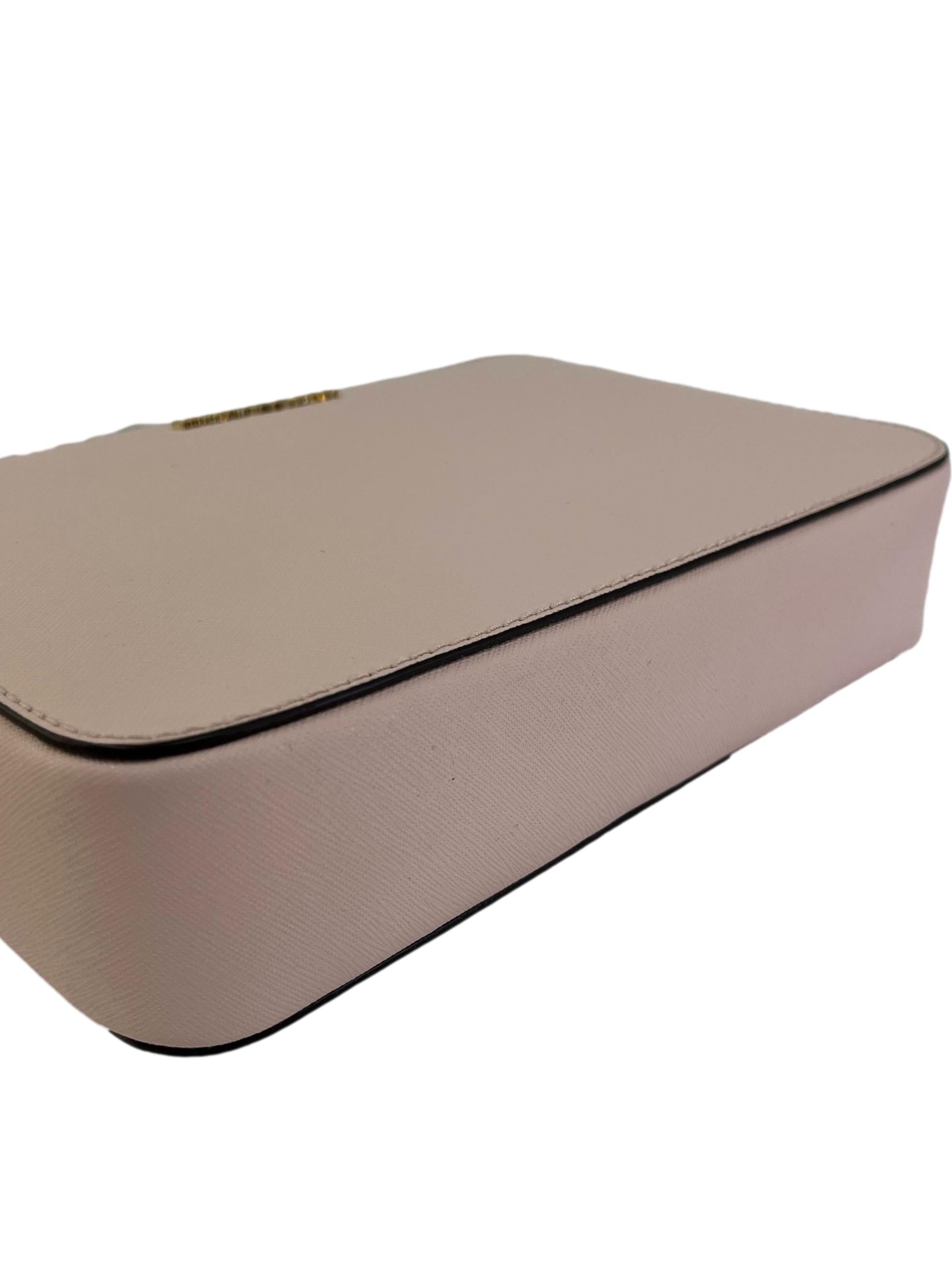 Pink Leather Jet Set Crossbody Bag CSN