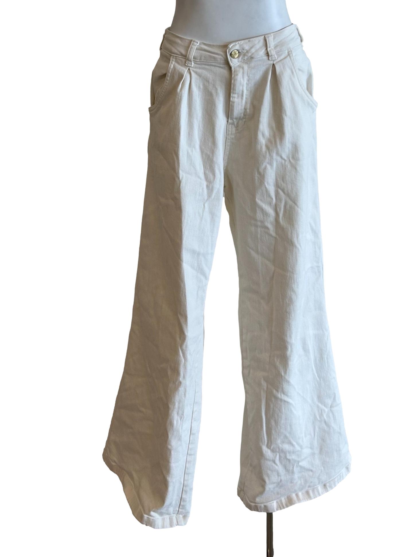 Los Angeles - High Rise Flared Wide Leg Jeans In Alto CSN