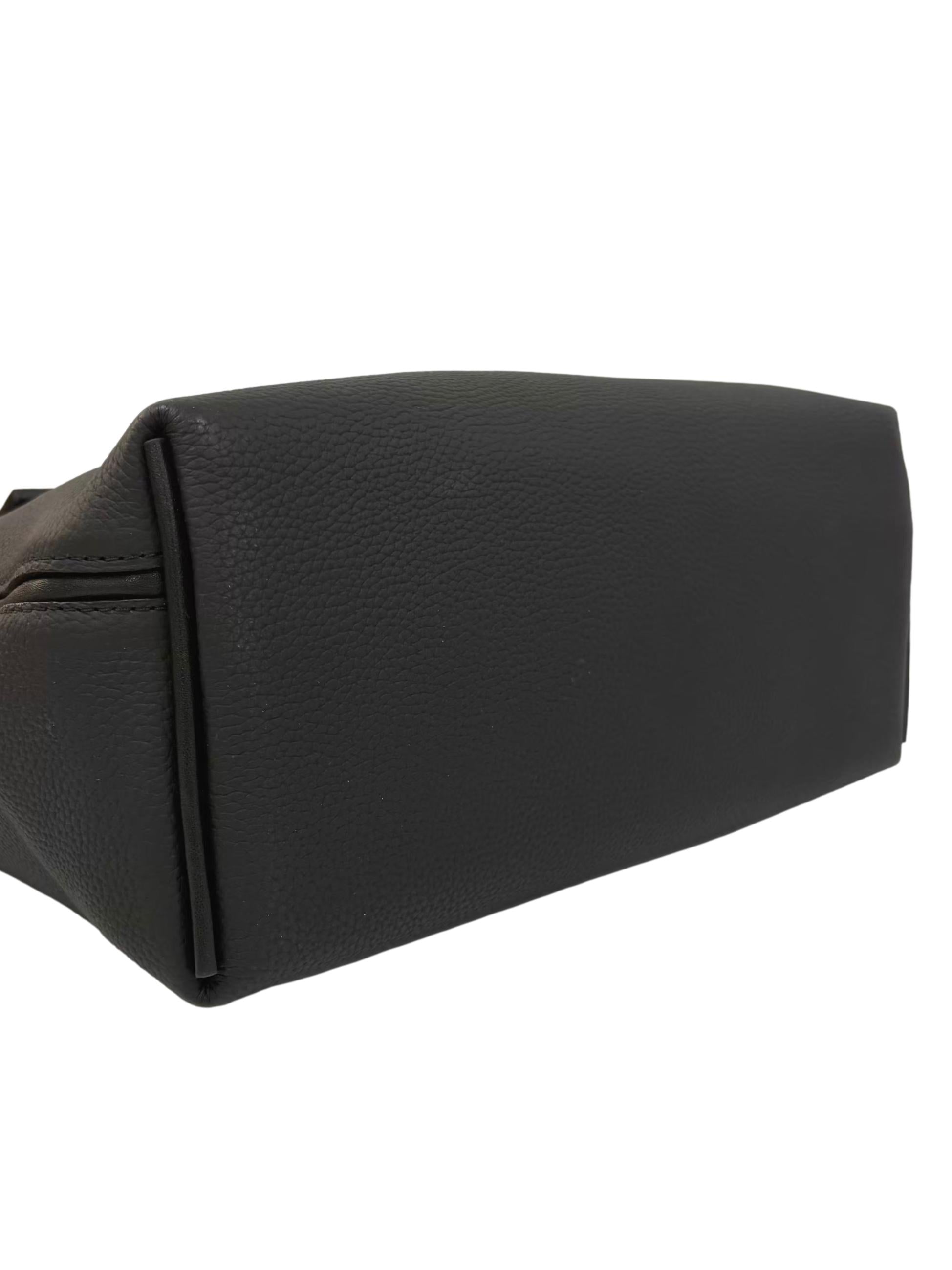 Black Rectangular 24/24 Handbag