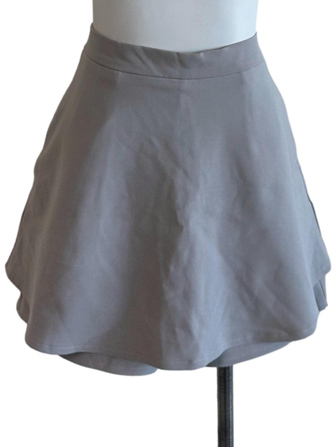 Ash Grey Flip Skorts