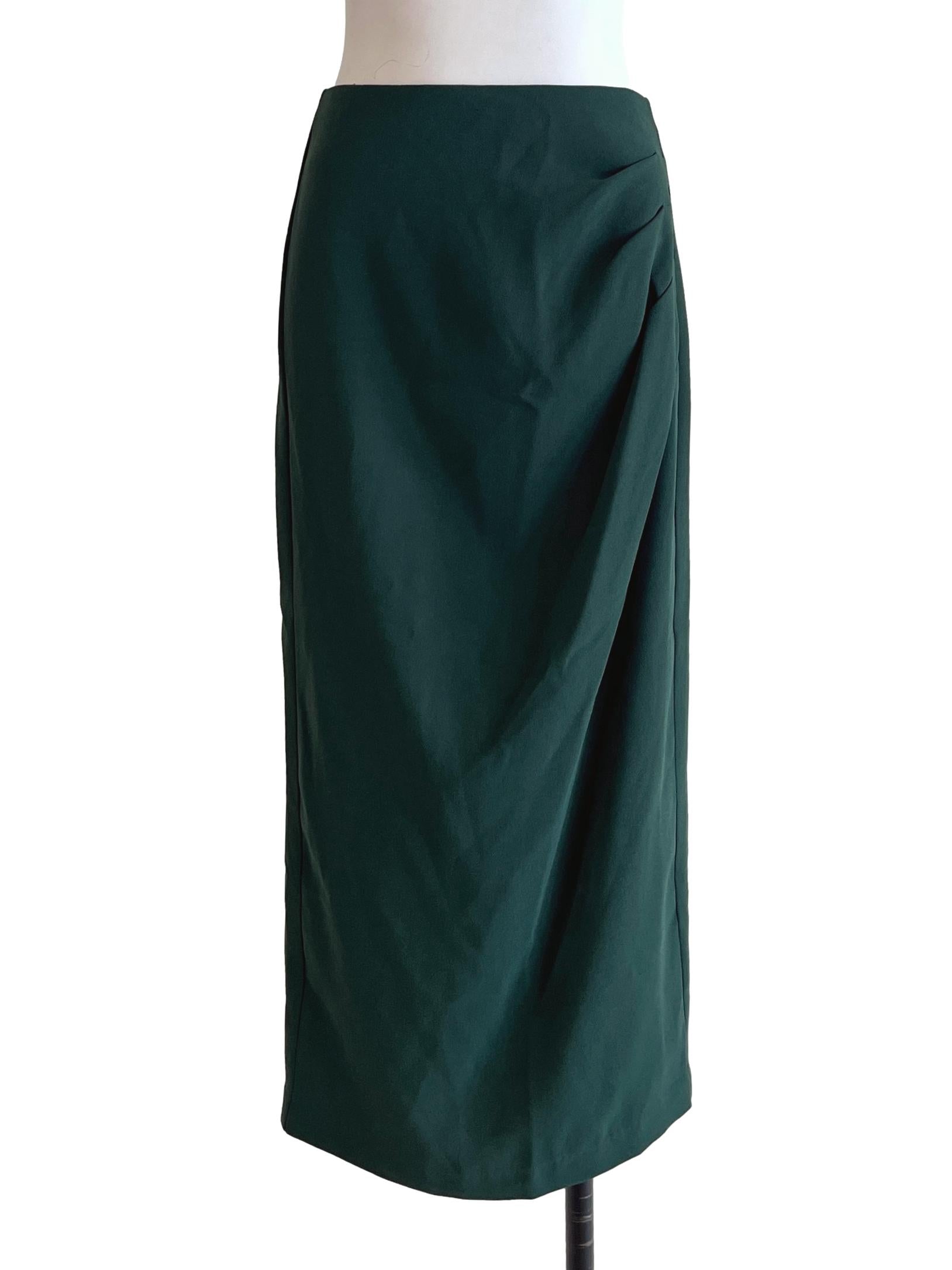 Emerald Green Pencil Skirt LB