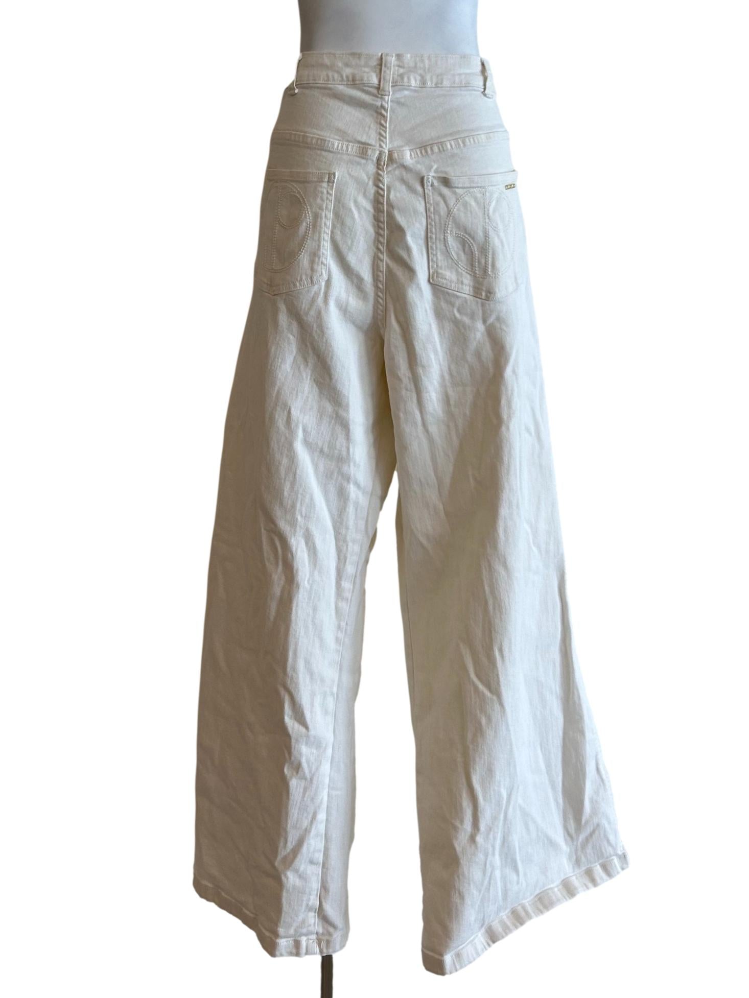 Los Angeles - High Rise Flared Wide Leg Jeans In Alto CSN