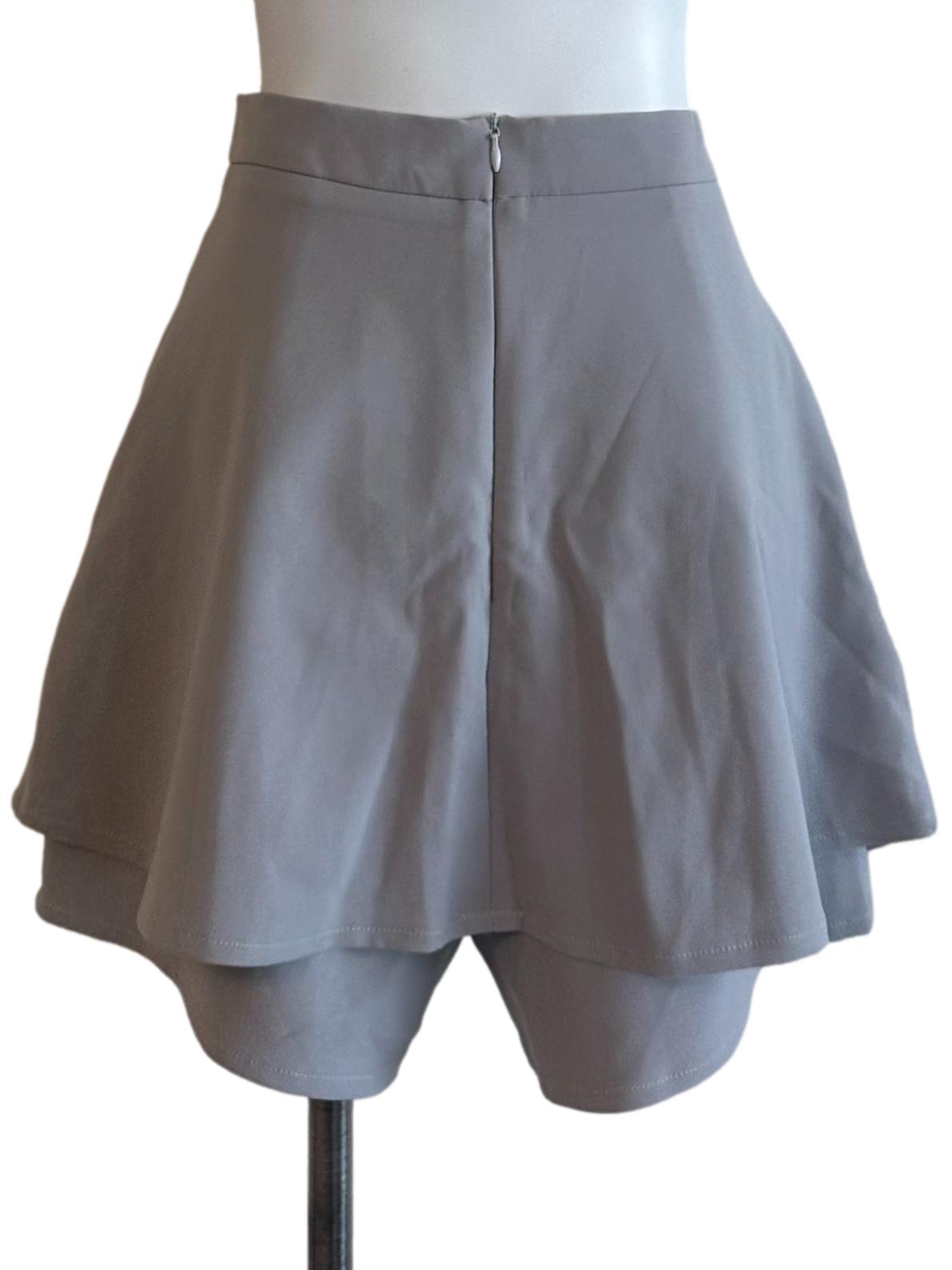 Ash Grey Flip Skorts