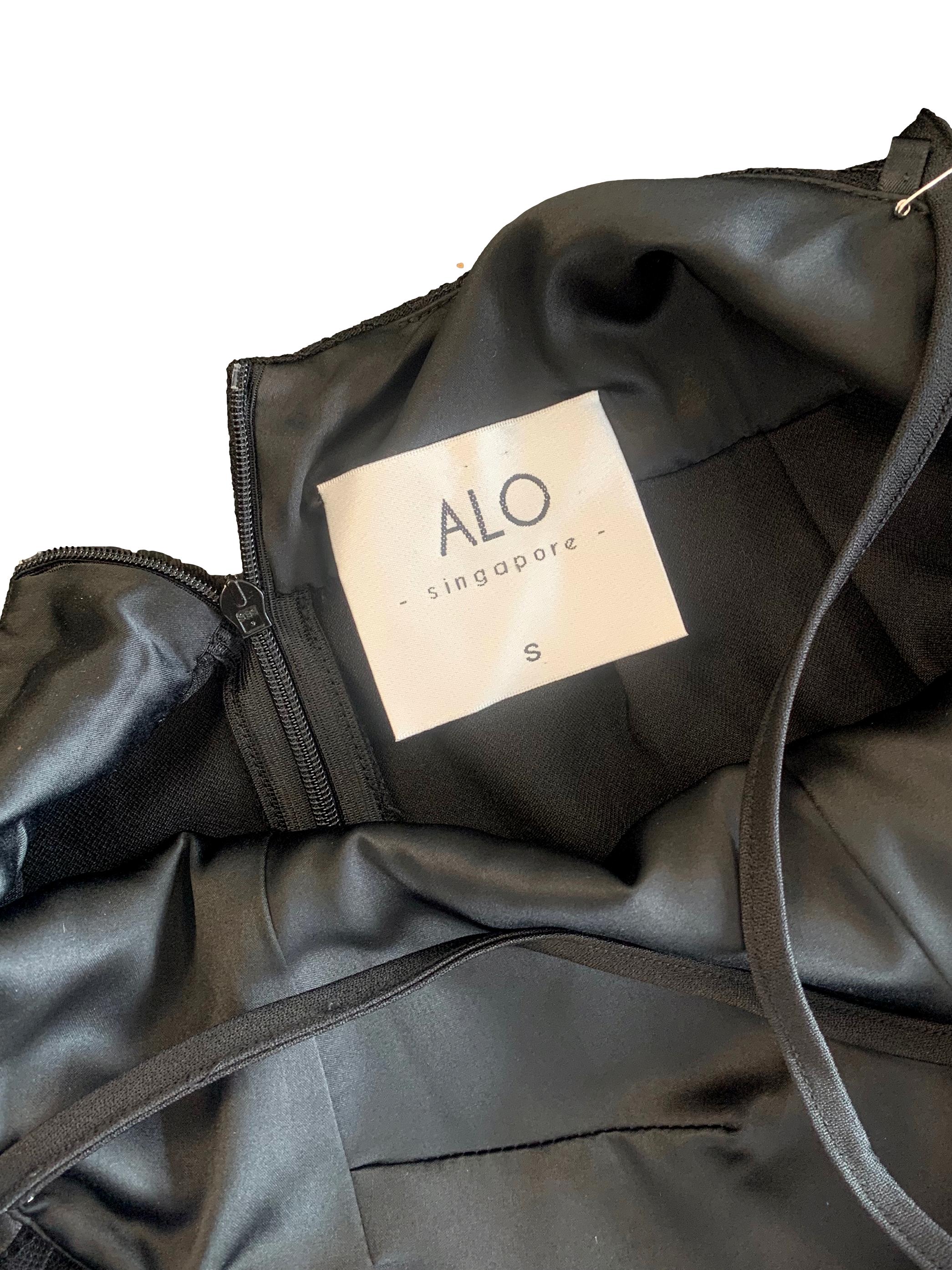 Black Floral Patterned Dress