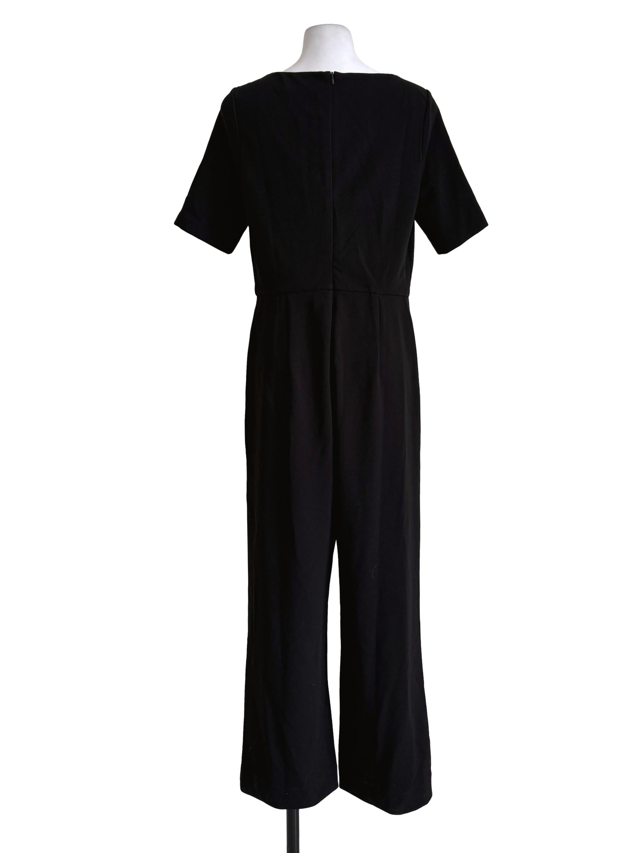Black Buttoned Jumpsuit LB