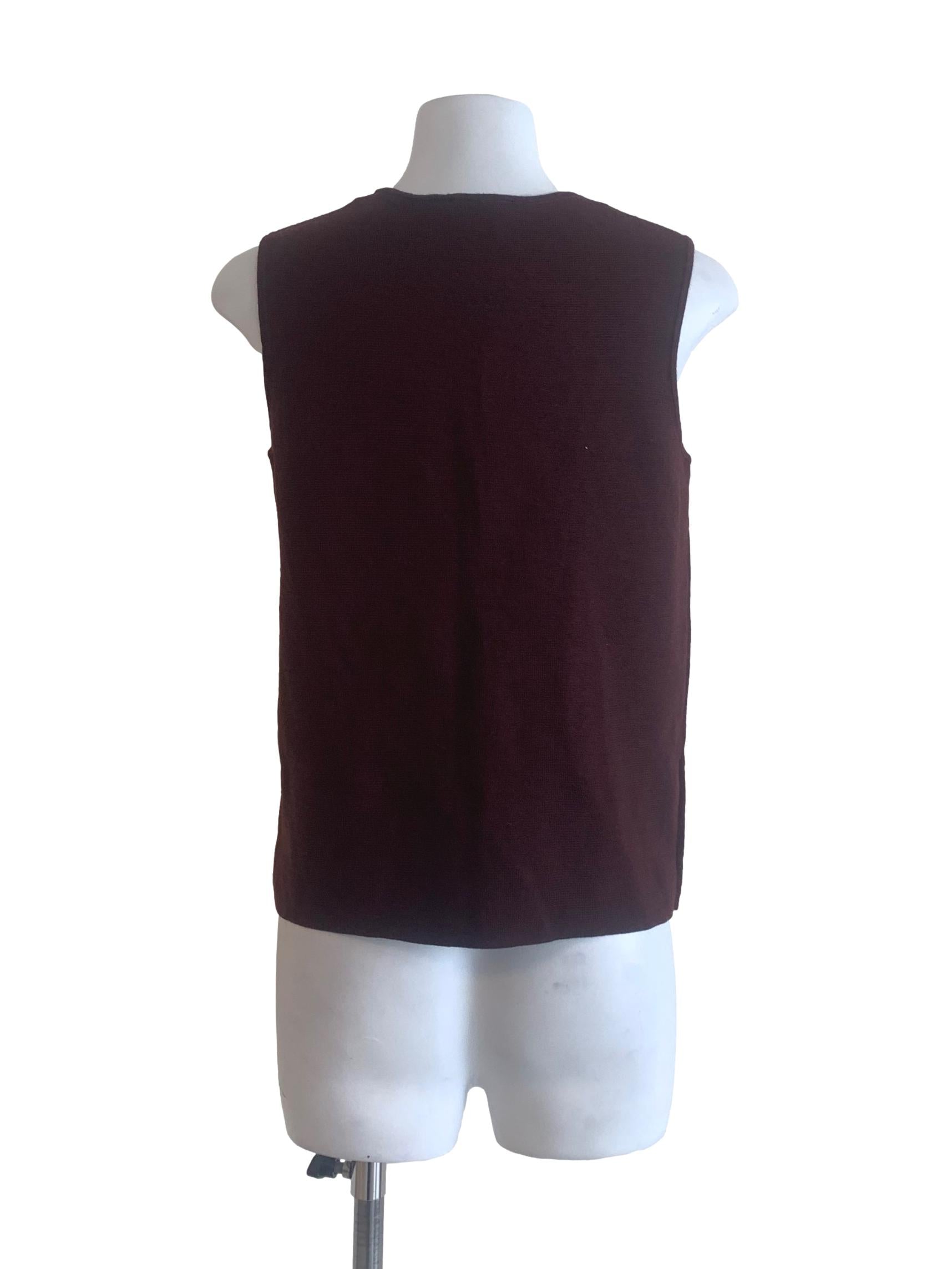 Mulberry Purple Round Neck Top