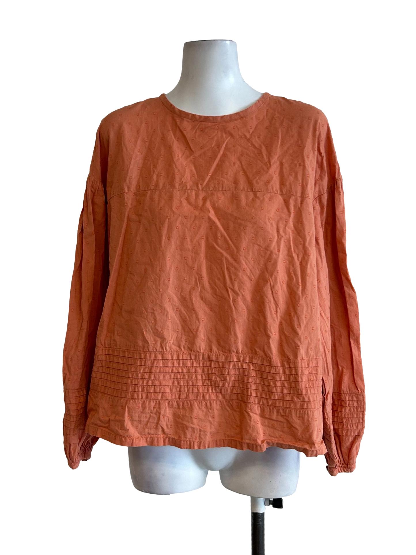 Strasbourg Blouse - Cotton Summer Blouse Peonidin Peach CSN