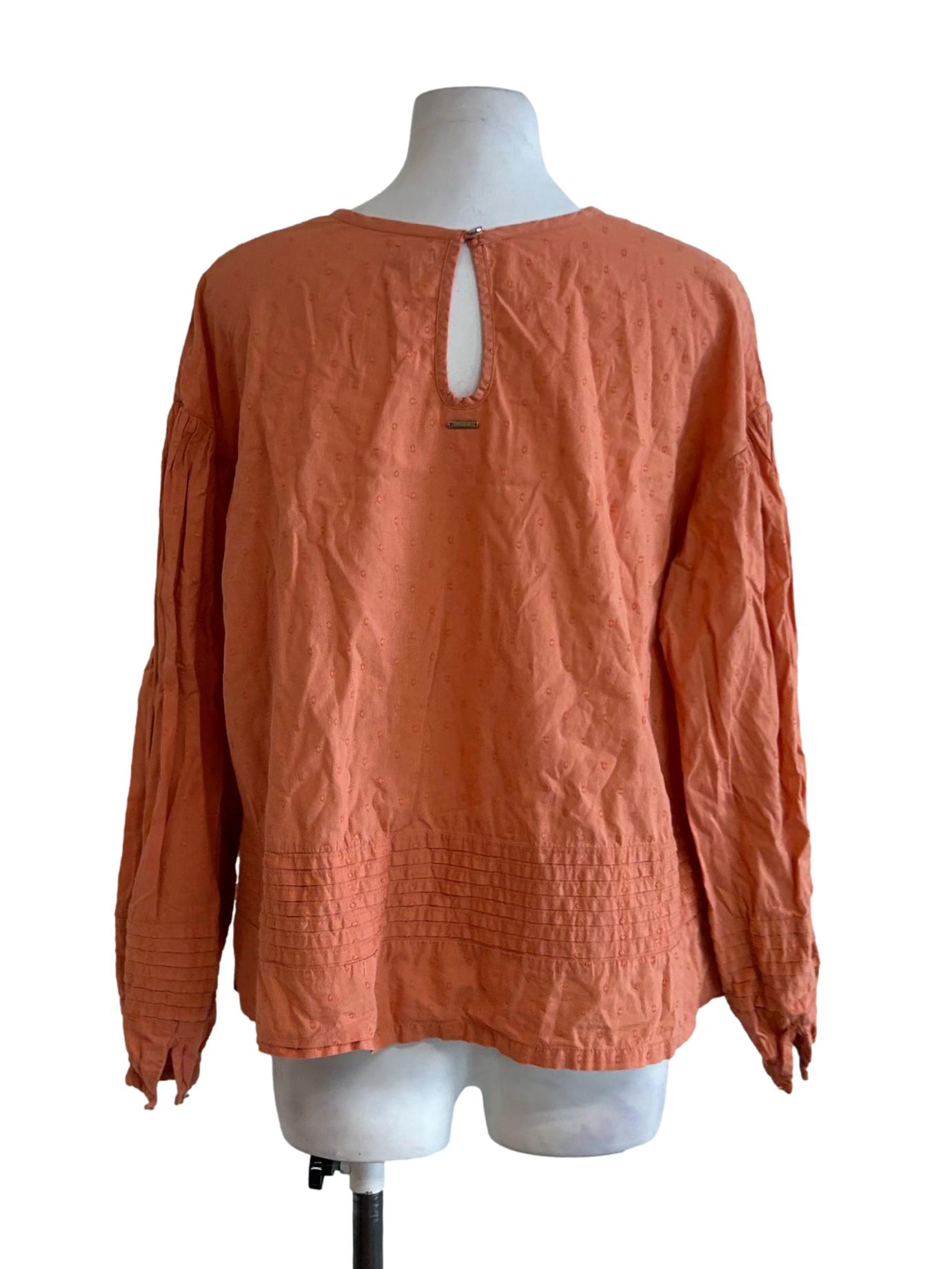 Strasbourg Blouse - Cotton Summer Blouse Peonidin Peach CSN