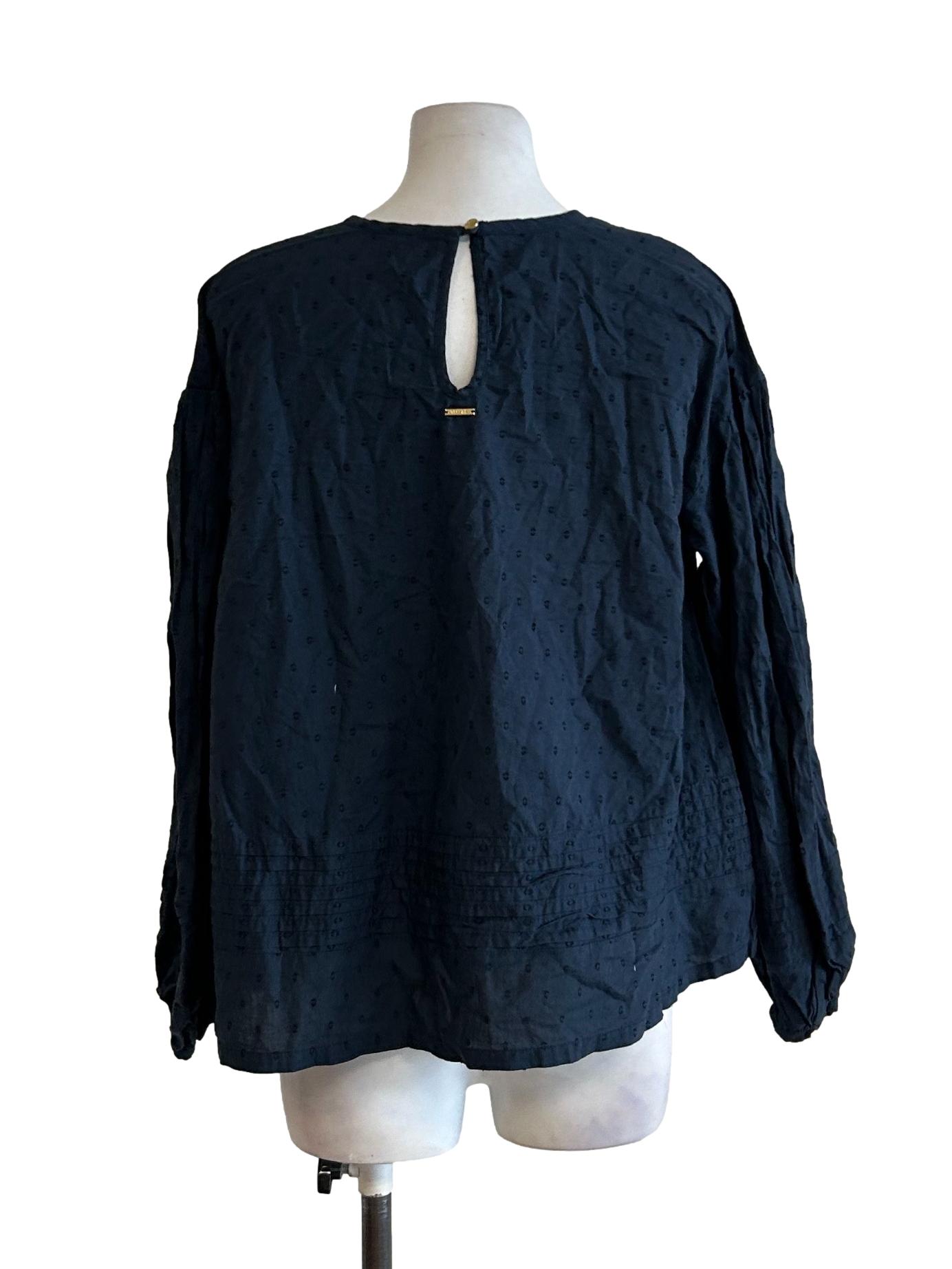 Strasbourg Blouse - Cotton Summer Blouse Kalonji Blue CSN