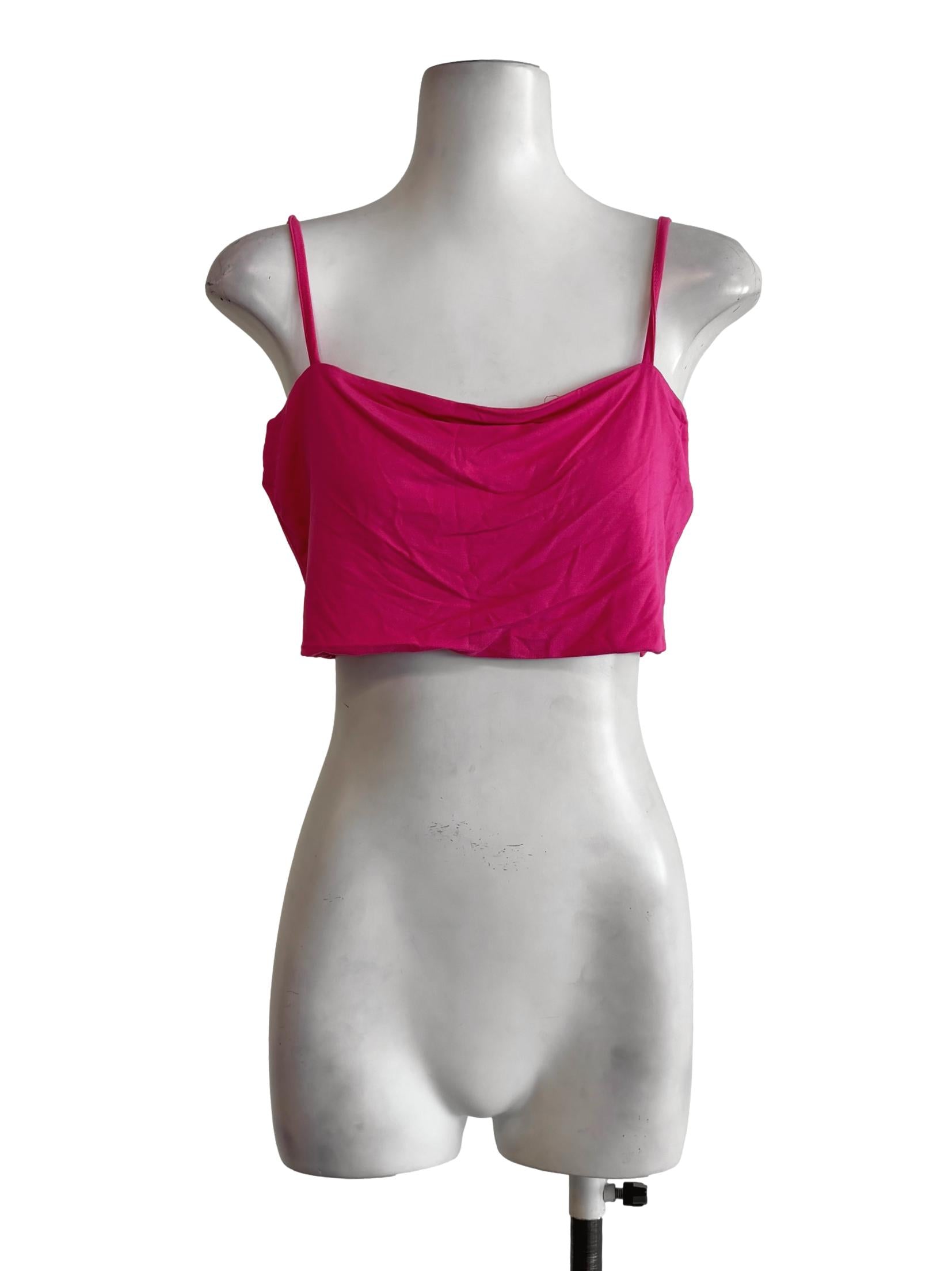 Neon Pink Camisole Top