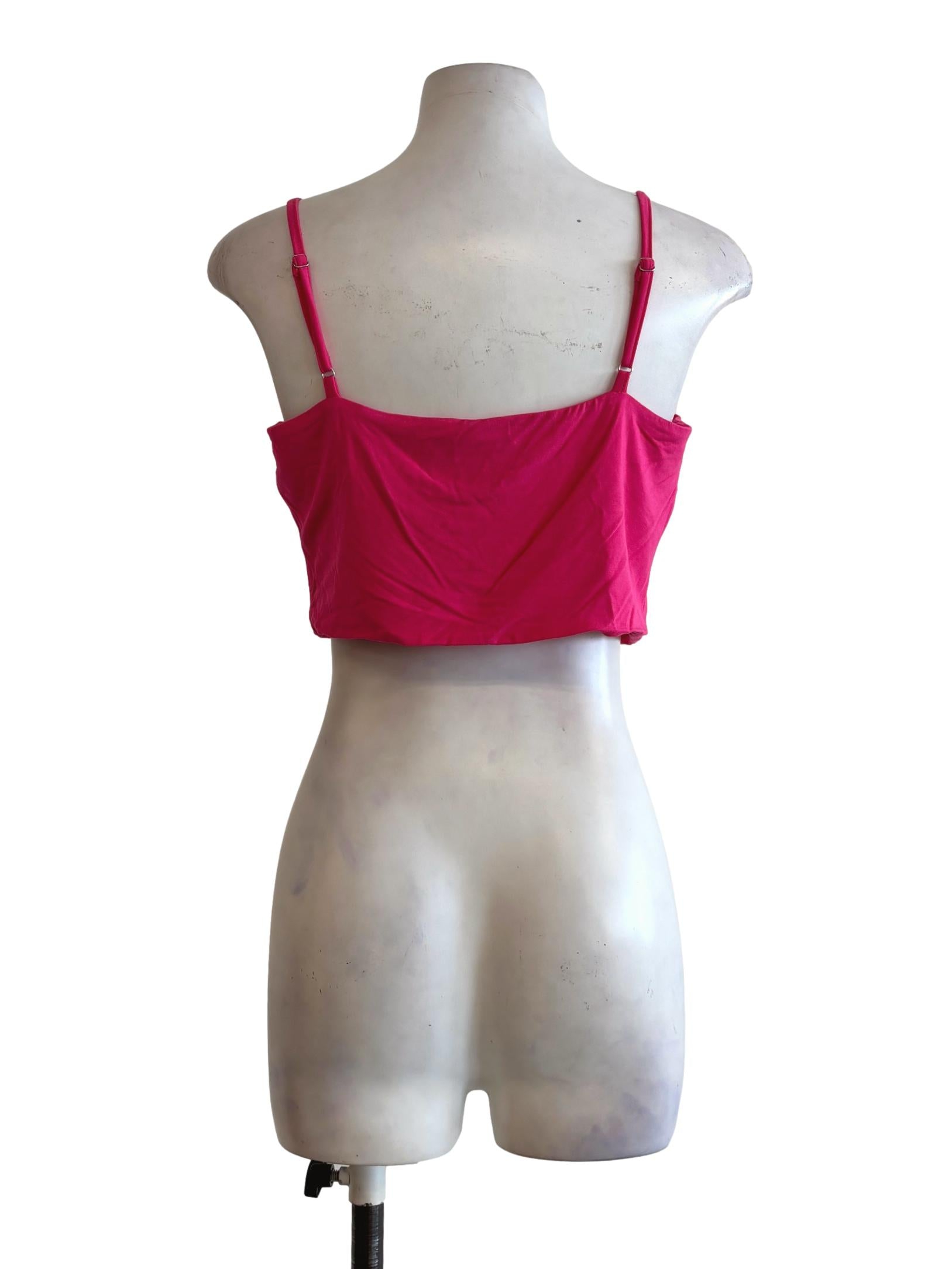 Neon Pink Camisole Top