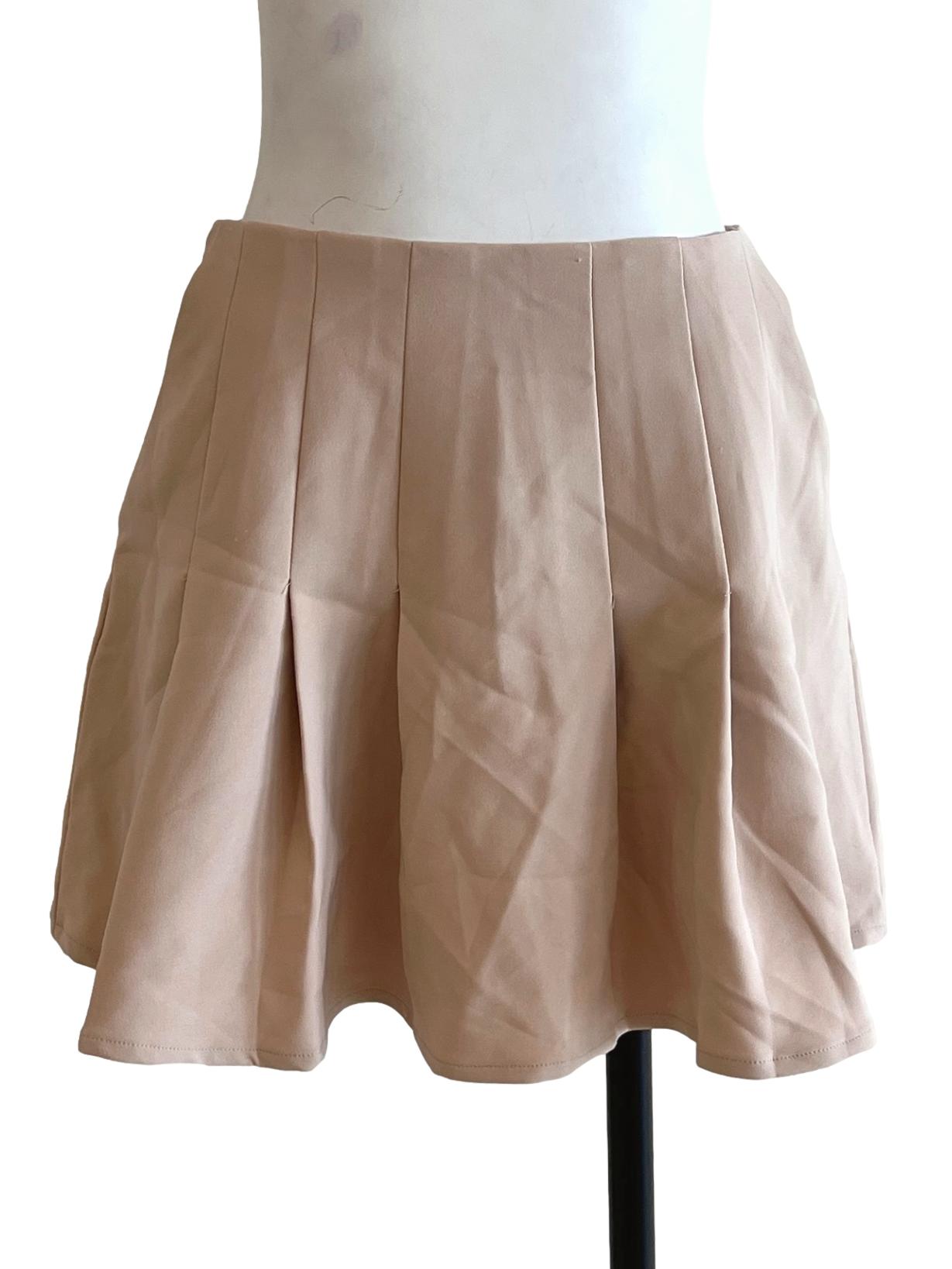 Tortilla Brown A-Line Skirt