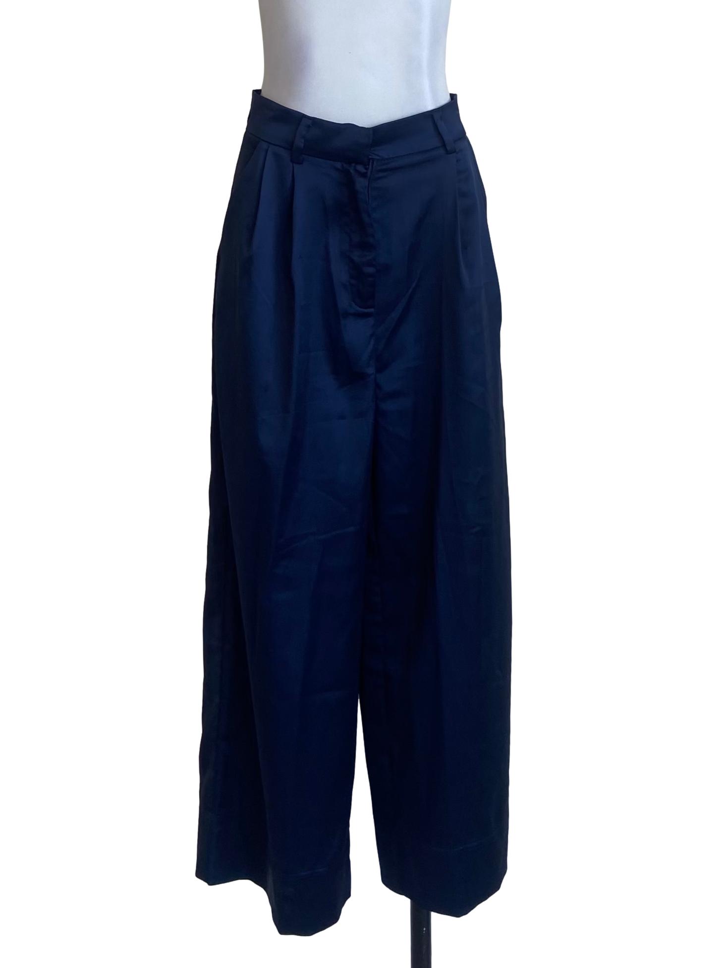Navy Blue Twill Formal Pants LB