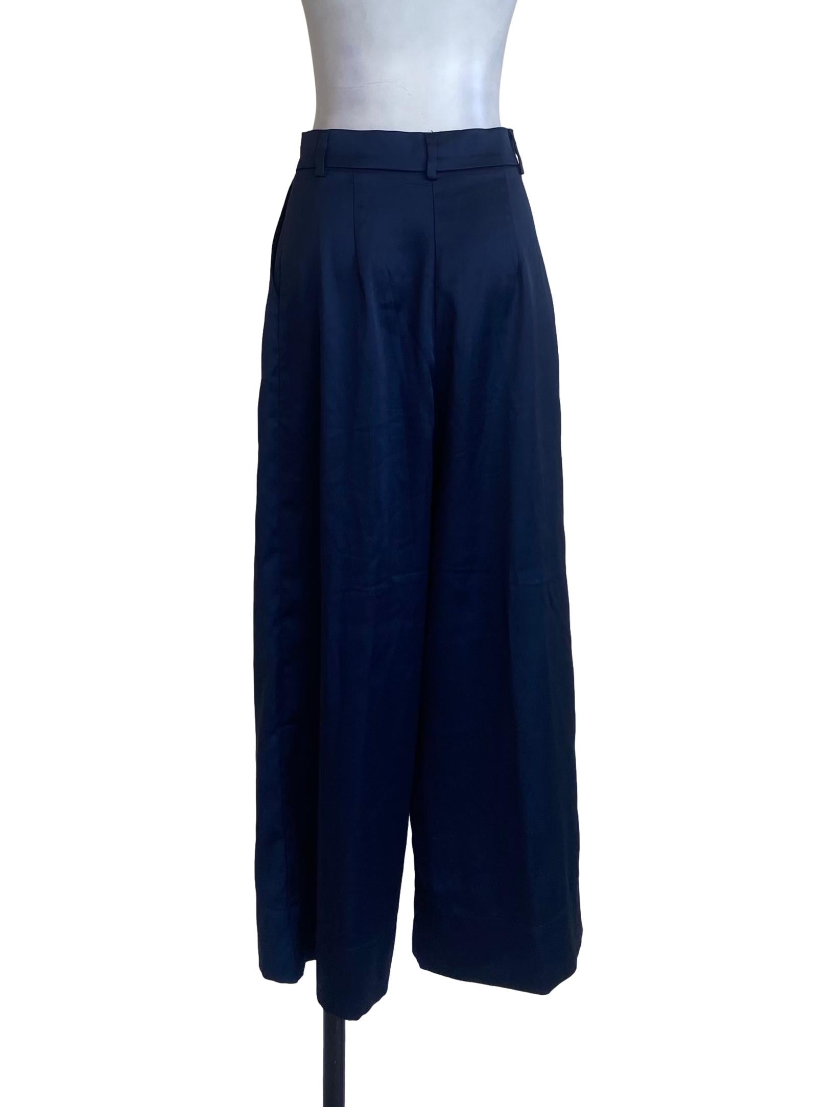 Navy Blue Twill Formal Pants LB