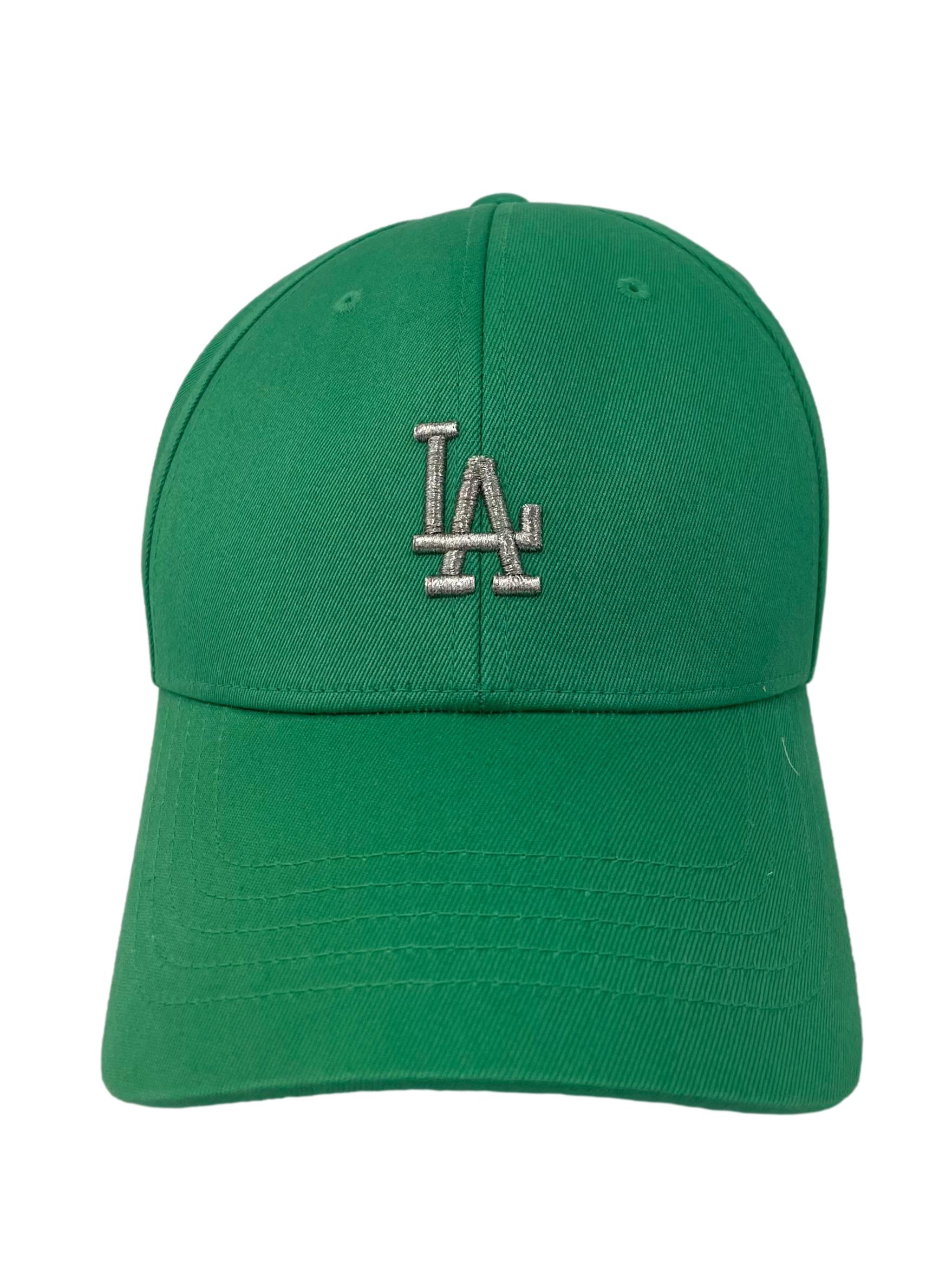 Green With Embroidery Adjustable Cap