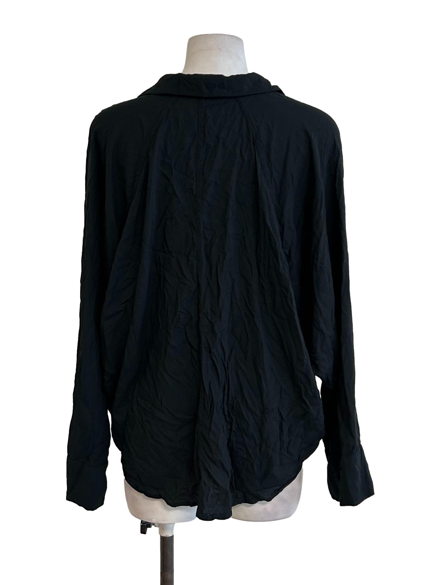 Siena Batwing Sleeve Shirt In Black CSN