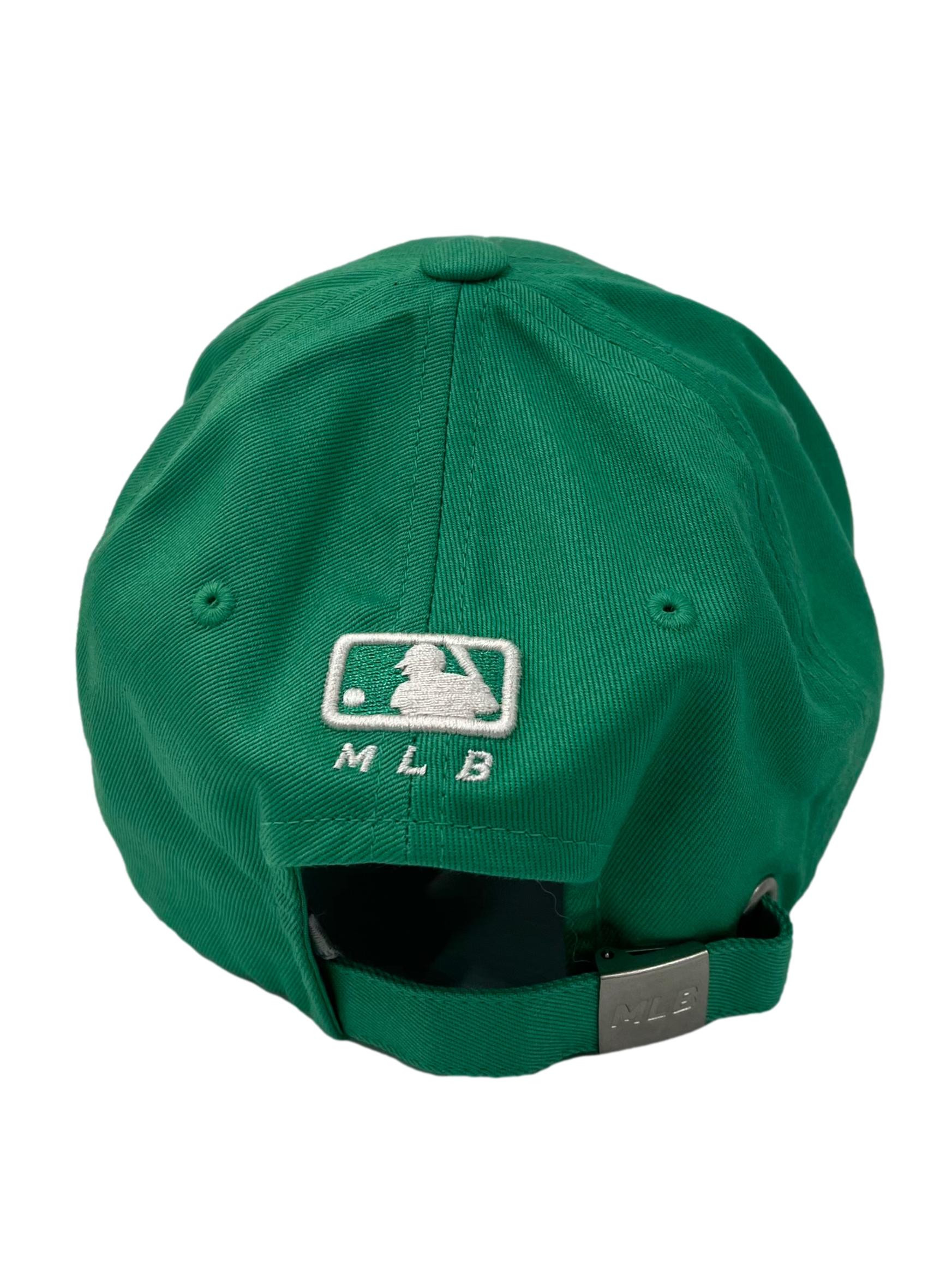 Green With Embroidery Adjustable Cap