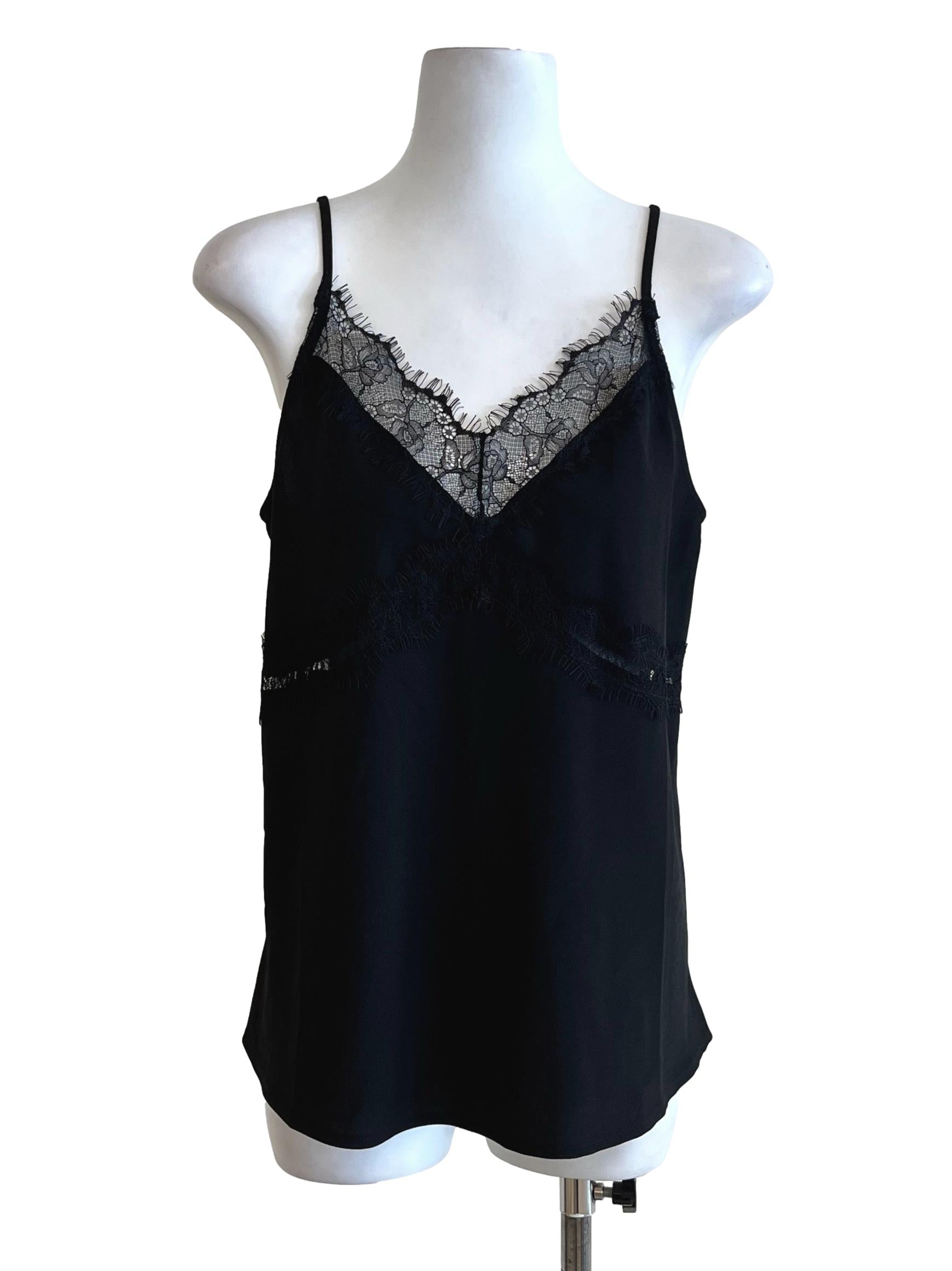 Black Sleeveless Top LB