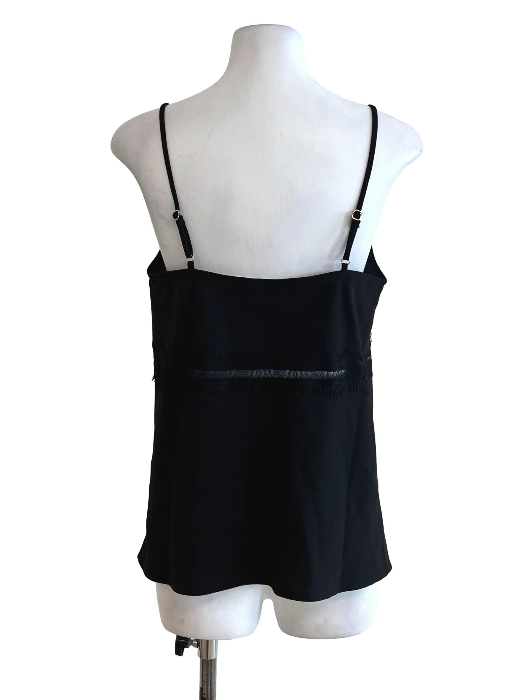 Black Sleeveless Top LB