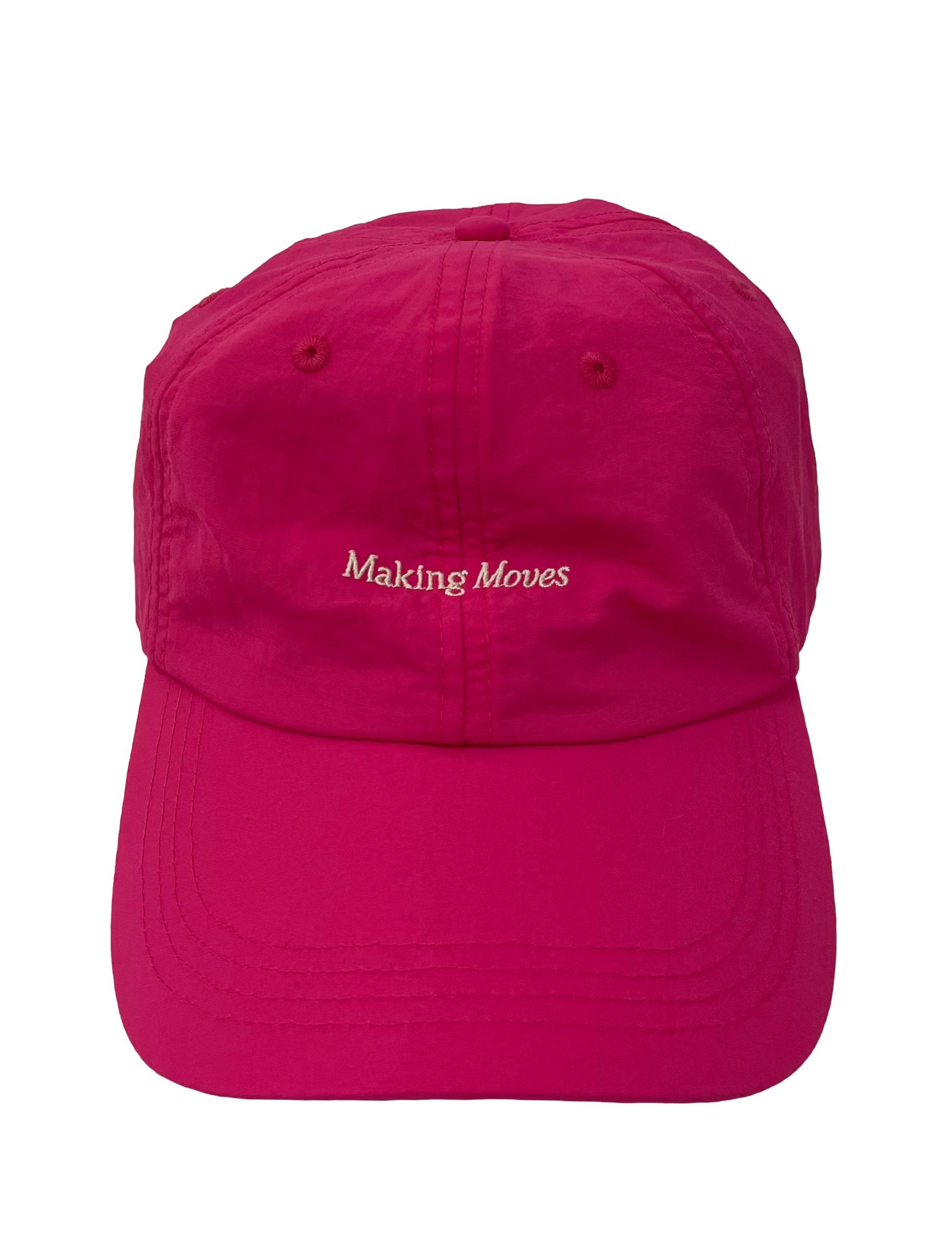 Neon Pink Adjustable Cap