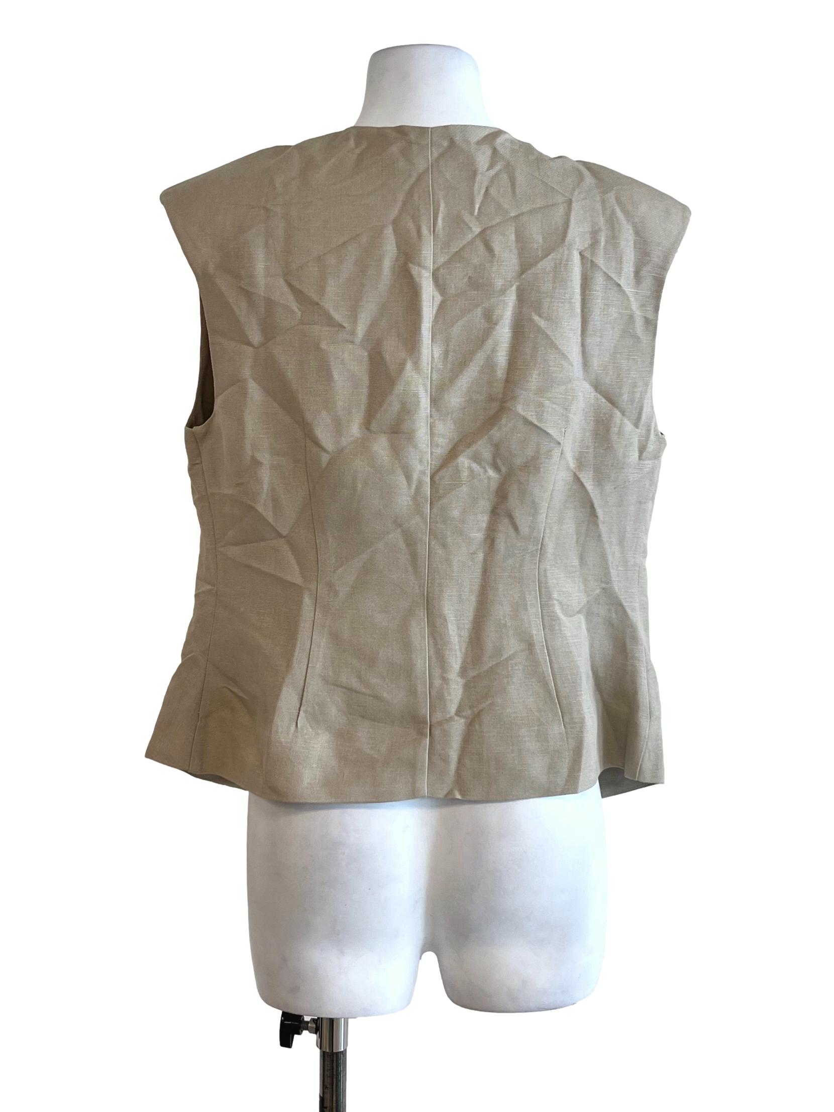 Light Brown Shoulder Pad Blazer LB