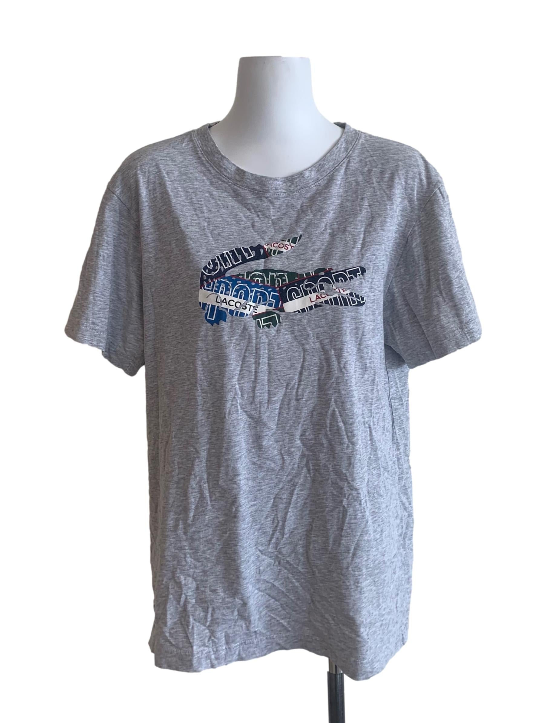 Smoke Grey Round Neck Top