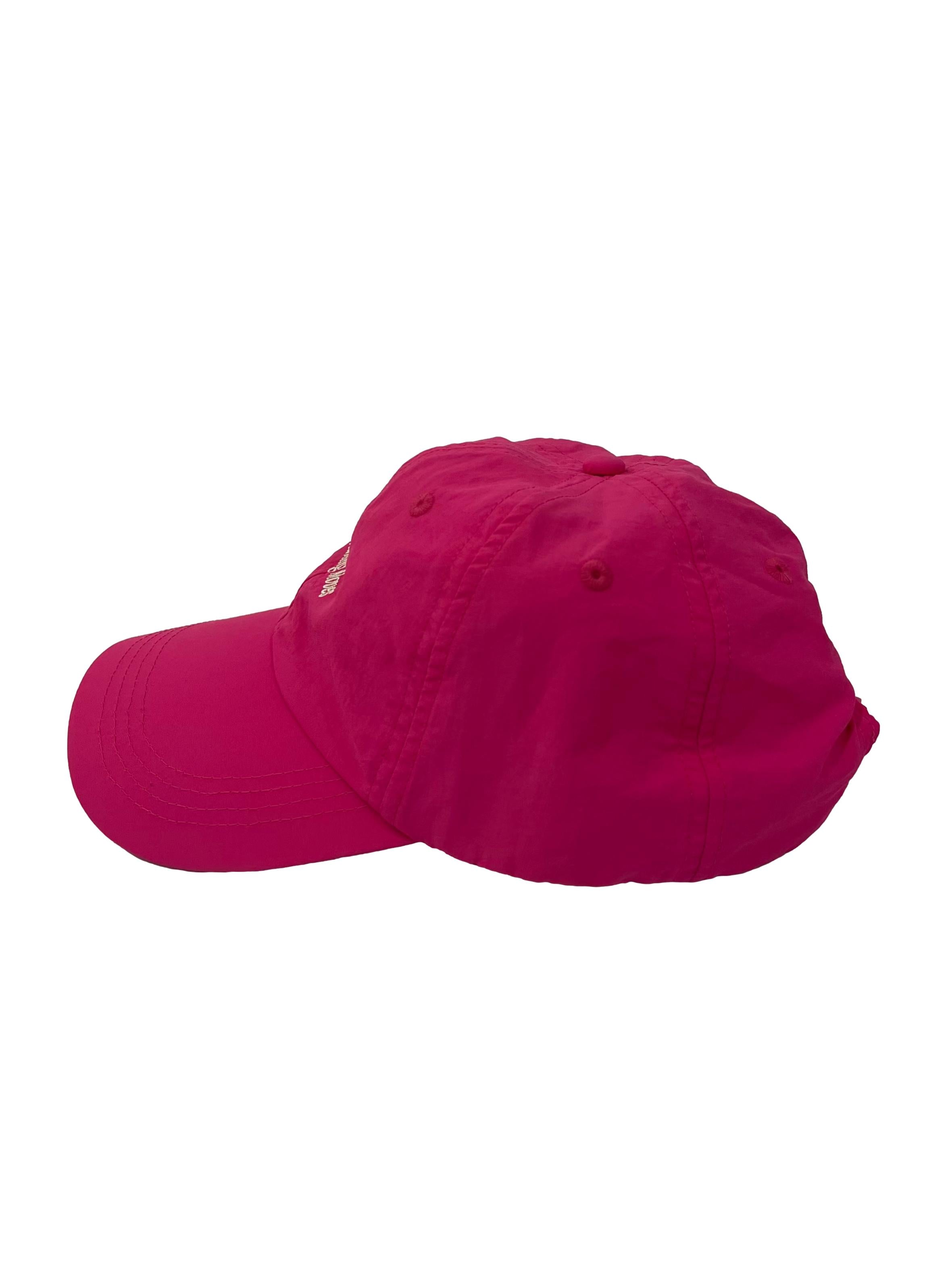 Neon Pink Adjustable Cap