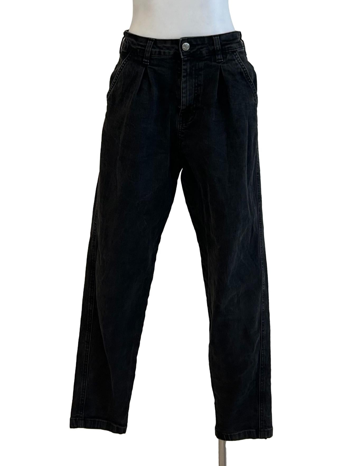 California - High Rise Sustainable Barrel Jeans - Celeste CSN