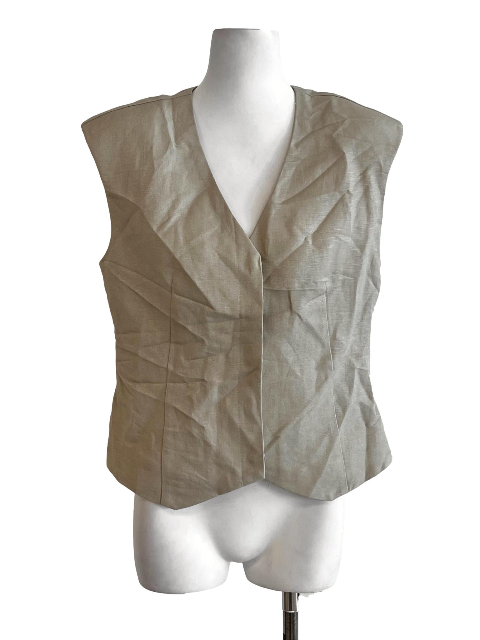 Light Brown Shoulder Pad Blazer LB