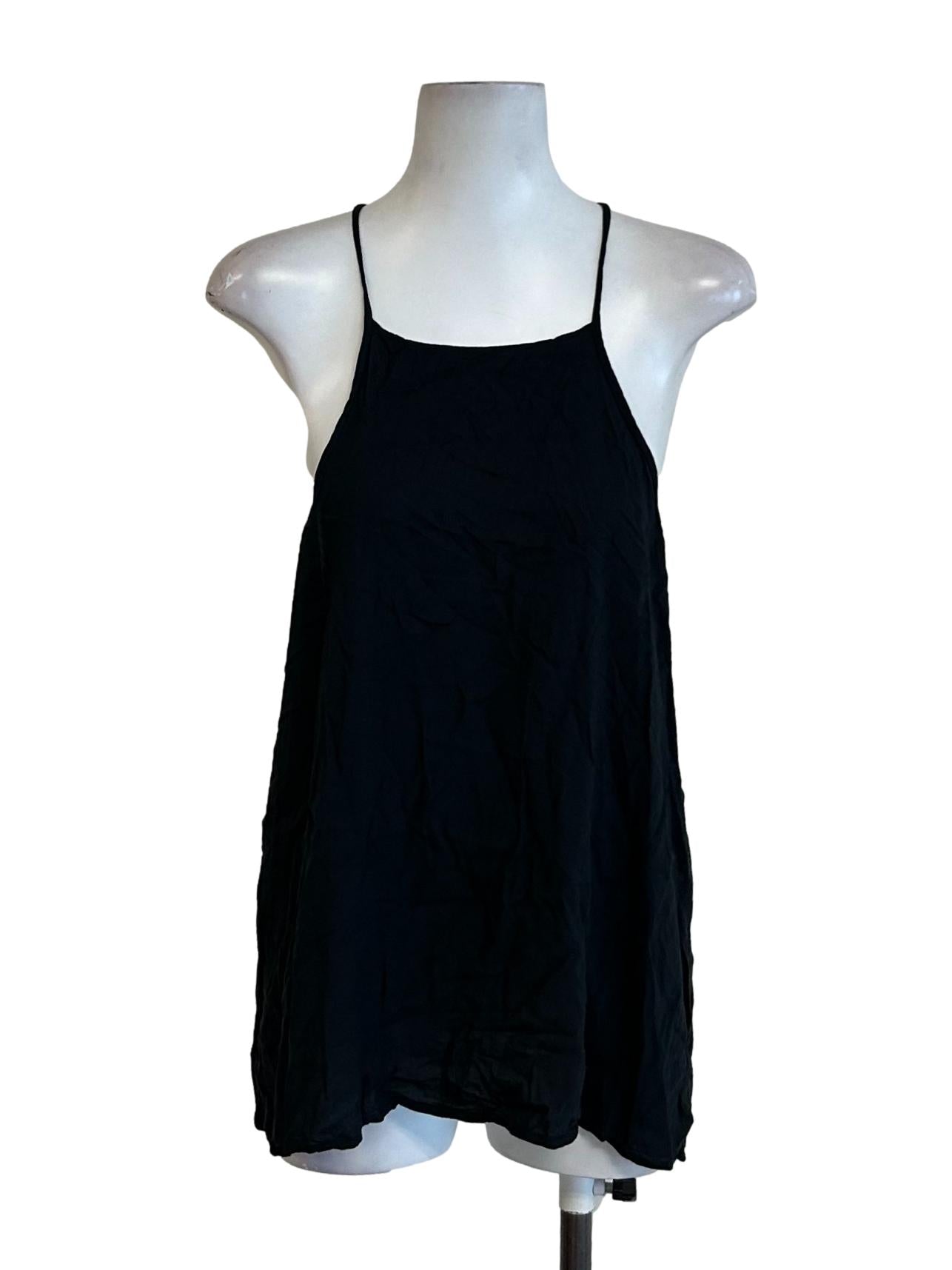 Vancouver Slip Top In Black CSN