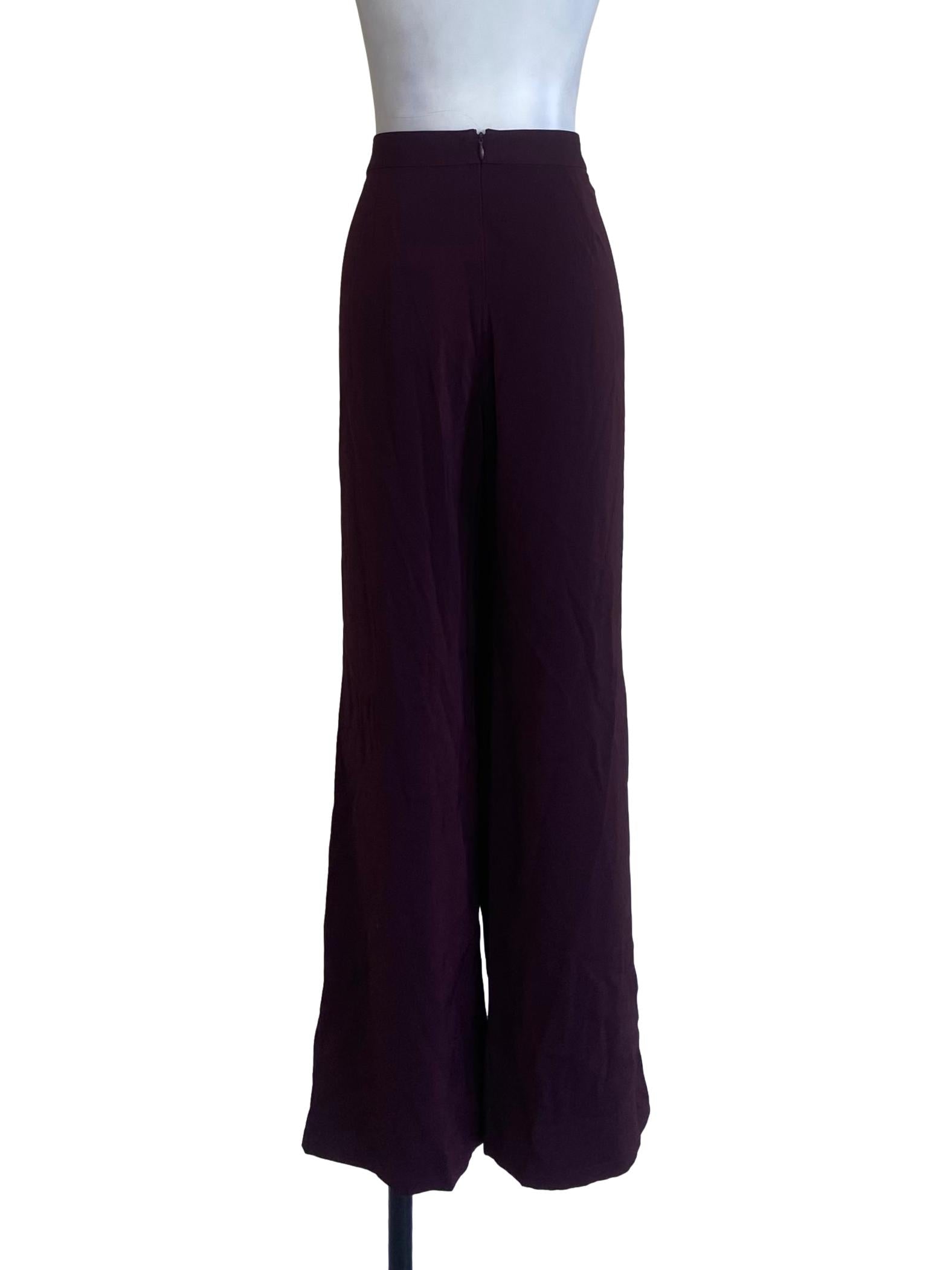 Jam Herringbone High Waist Formal Pants LB