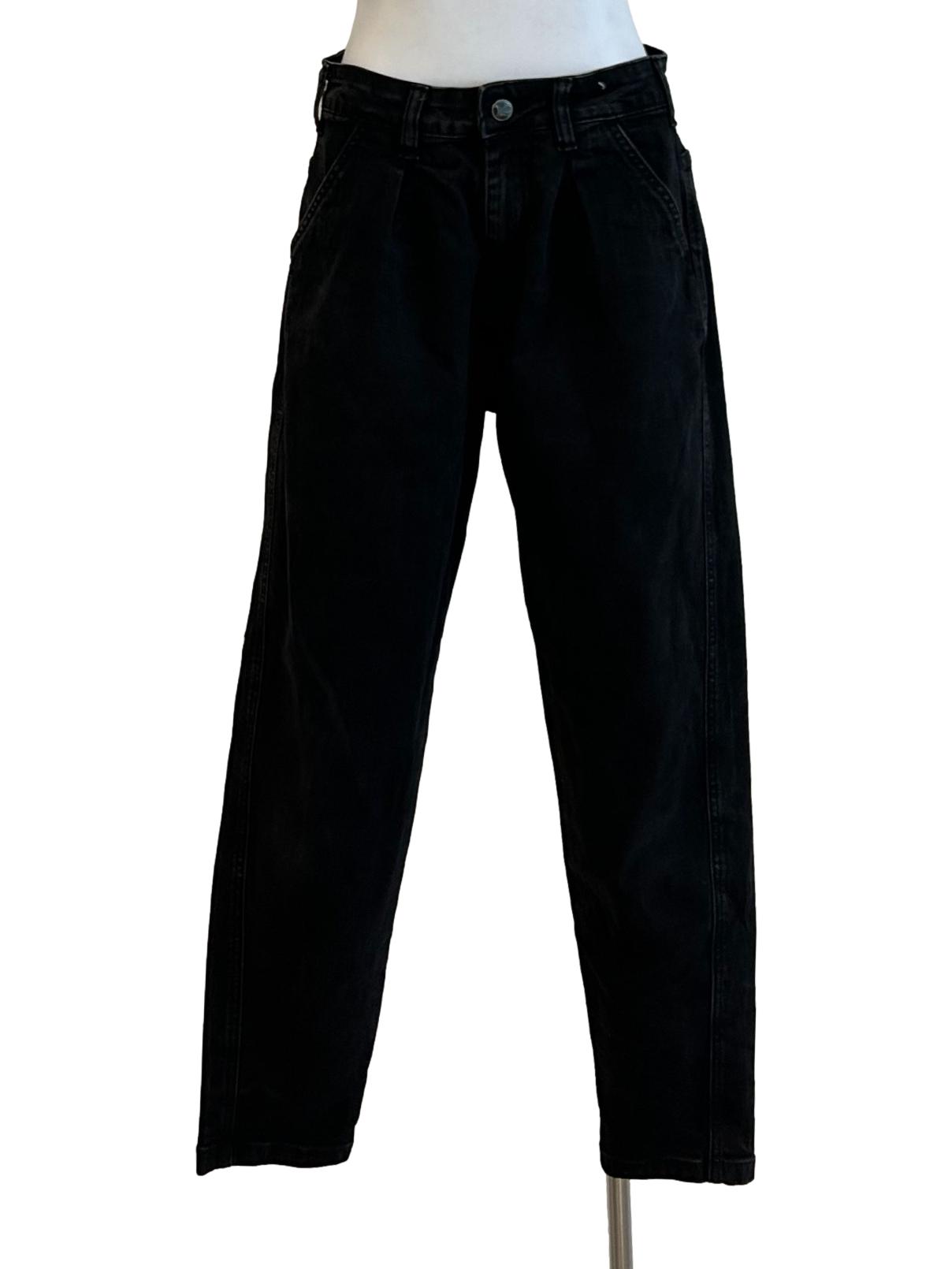 California - High Rise Sustainable Barrel Jeans - Celeste CSN