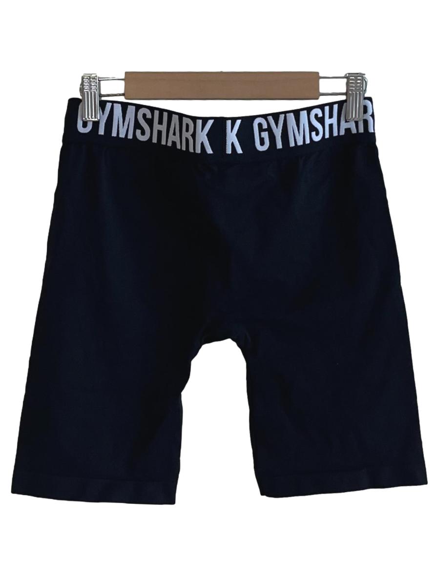 Black Logo Band Bike Shorts