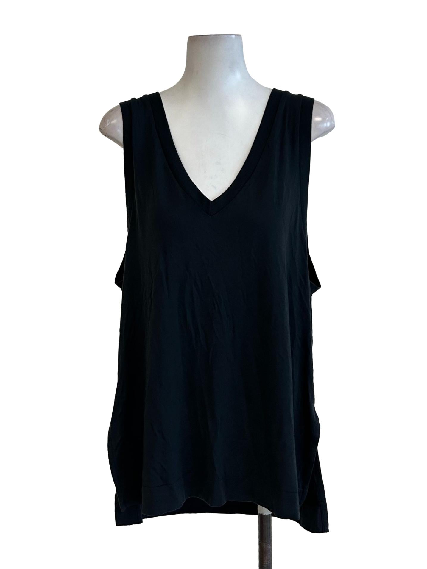 Cusco Tank Top In Black Sand CSN