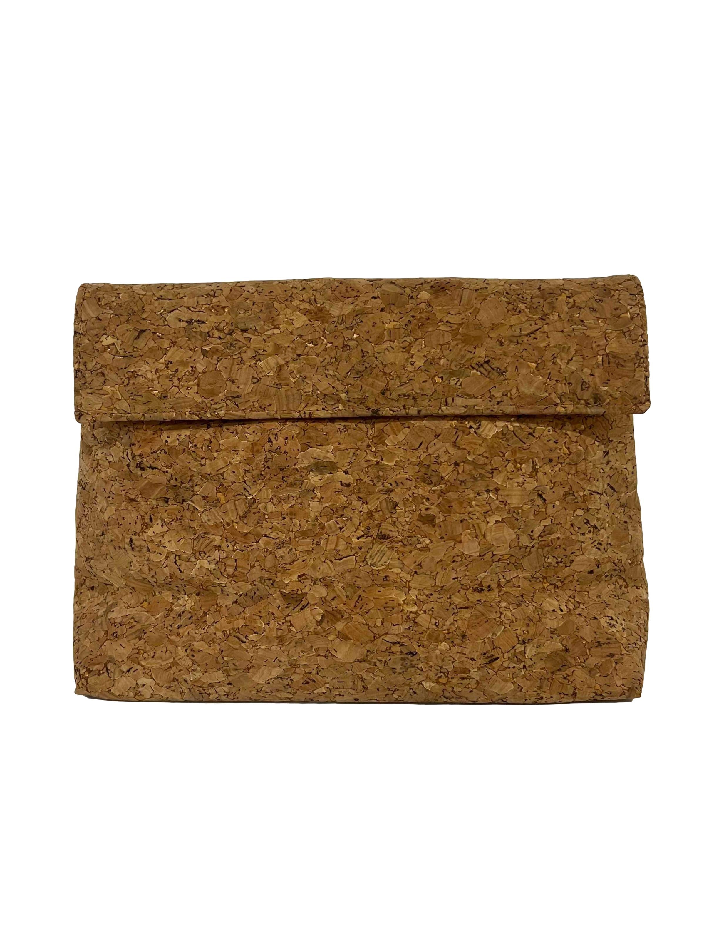 Brown Cork Clutch