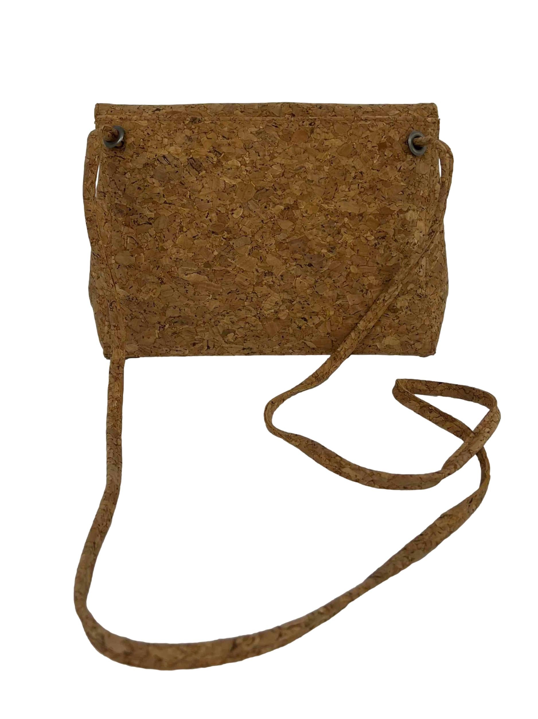 Brown Cork Clutch