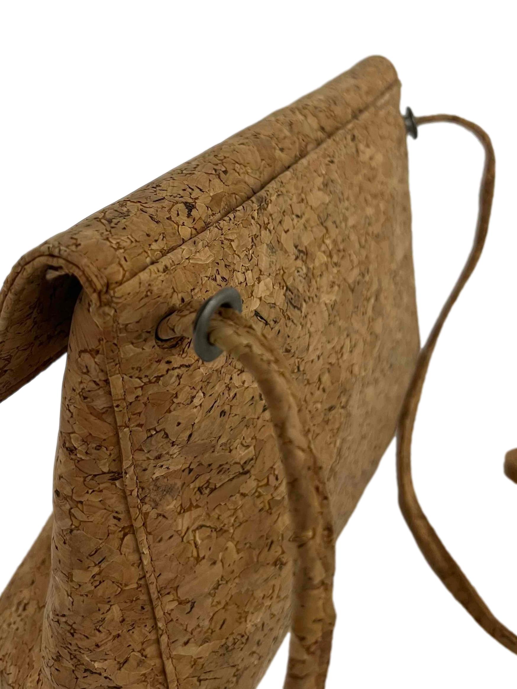 Brown Cork Clutch
